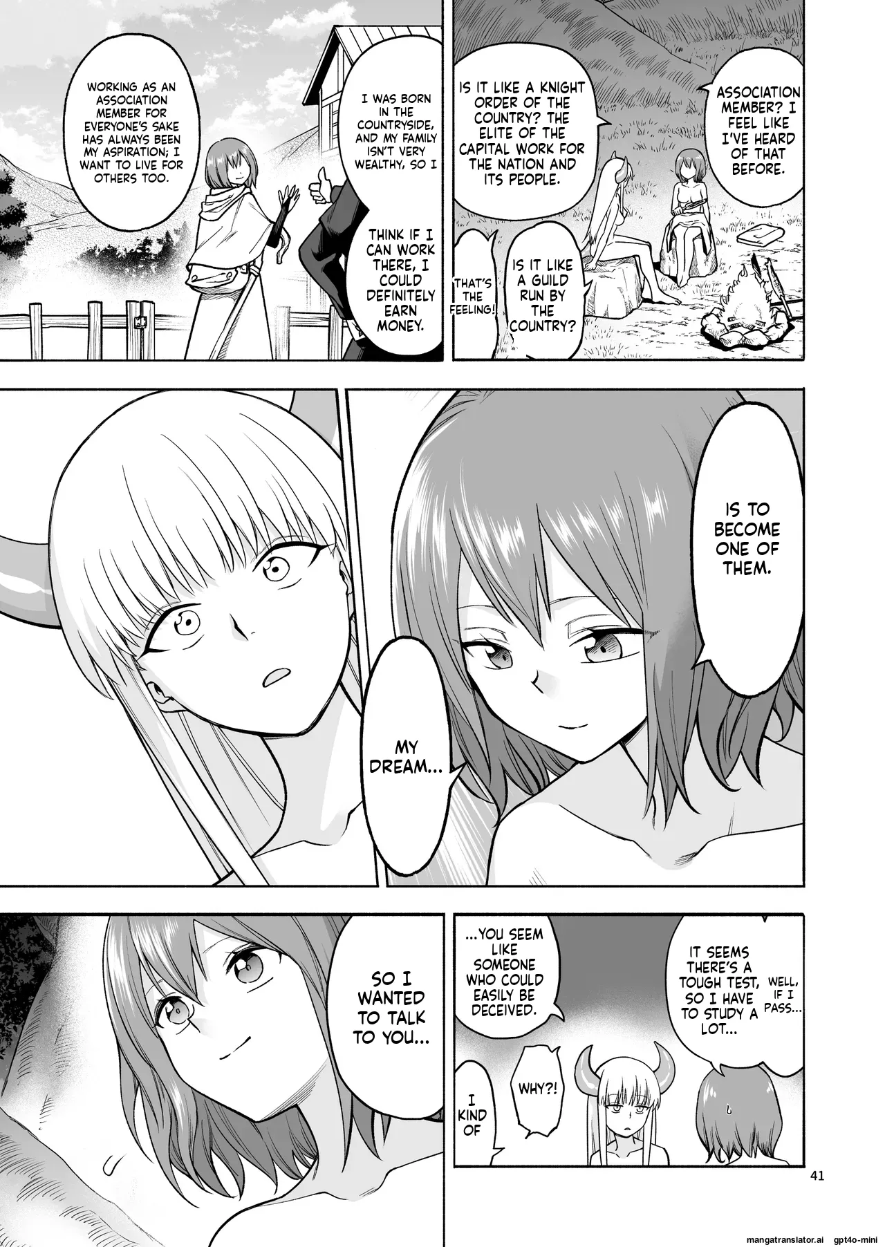 Tabibito no Mahoutsukai English Chapter 1 - page 42