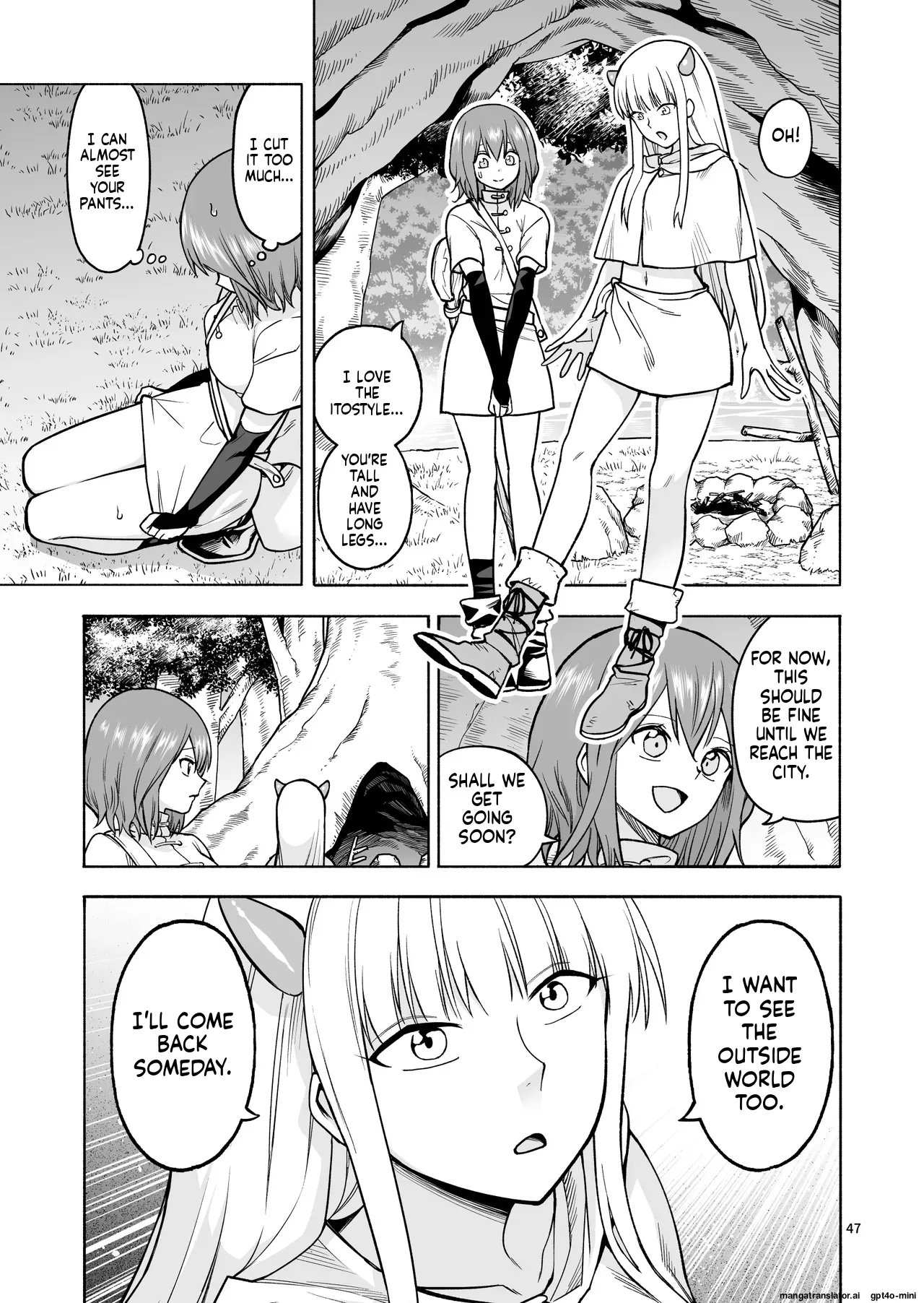 Tabibito no Mahoutsukai English Chapter 1 - page 48