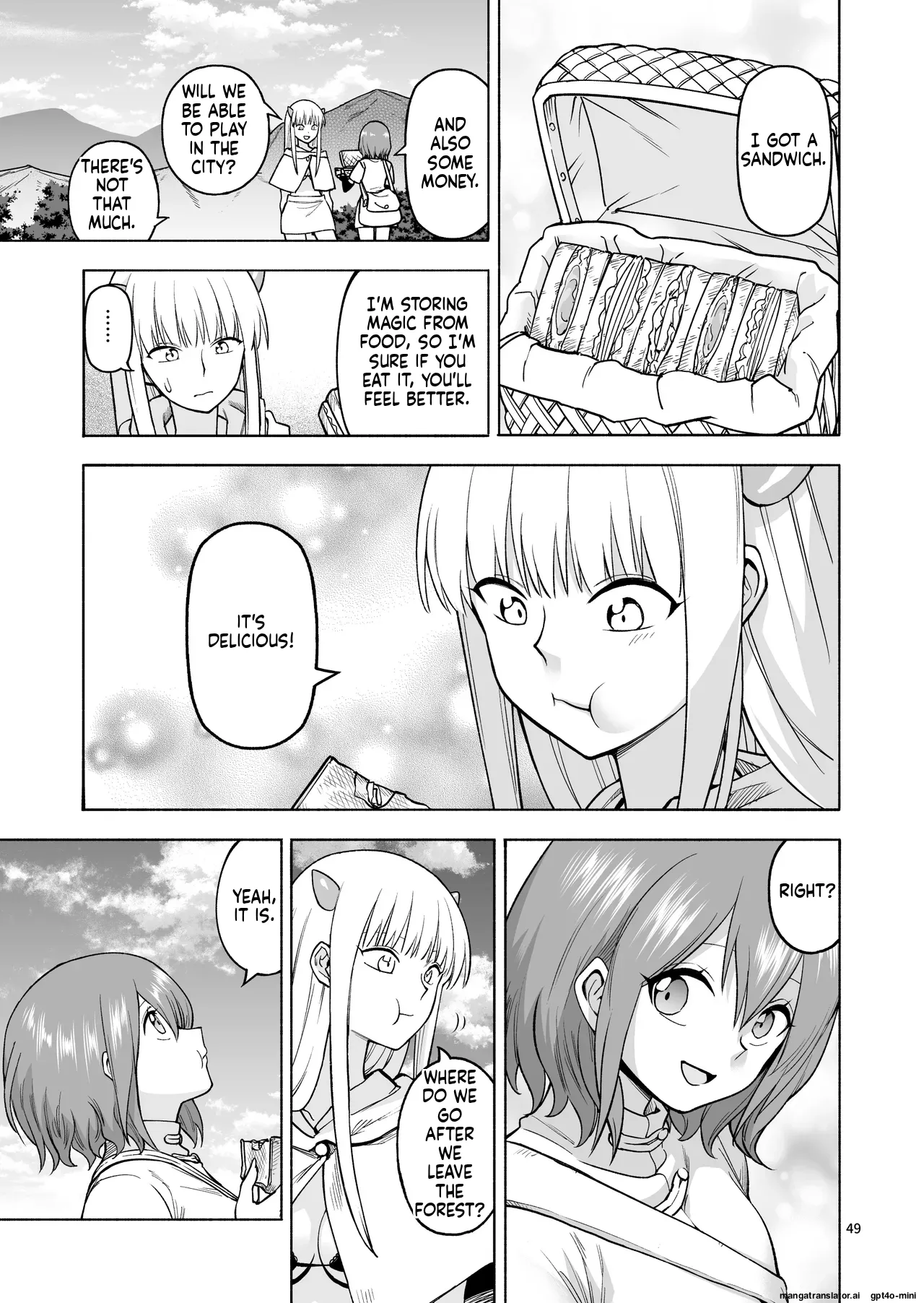 Tabibito no Mahoutsukai English Chapter 1 - page 50