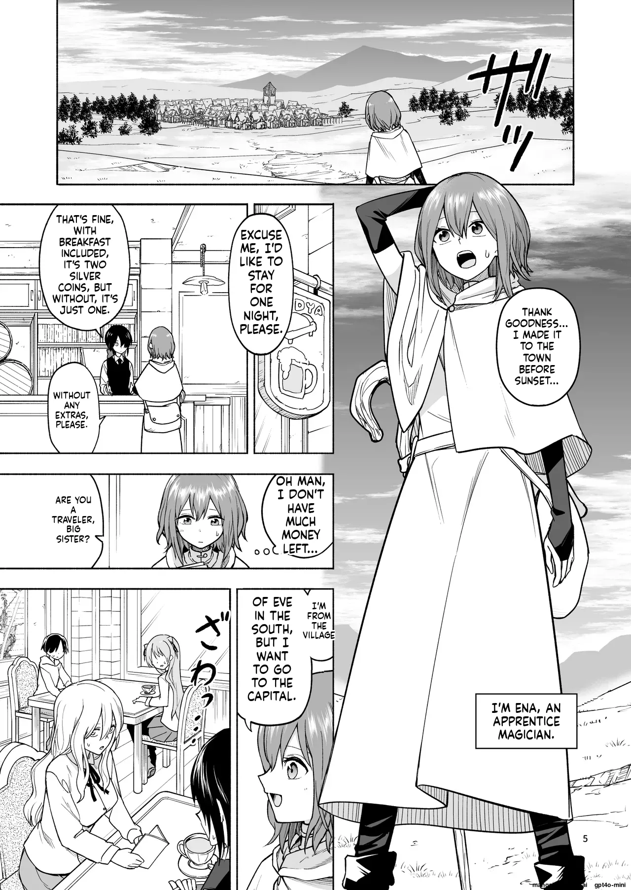 Tabibito no Mahoutsukai English Chapter 1 - page 6