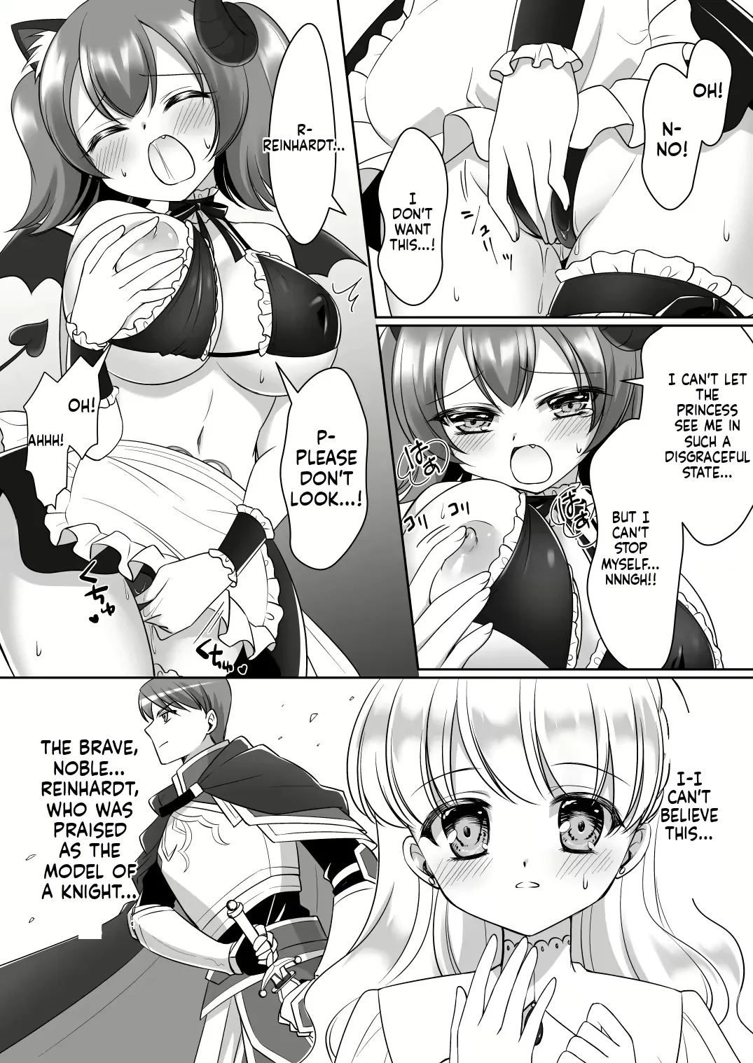 Shinjite Okuridashita Kishi-sama ga Yowayowa Bakunyuu Succubus ni Natte Kaettekuru nante... Chapter 1 - page 11