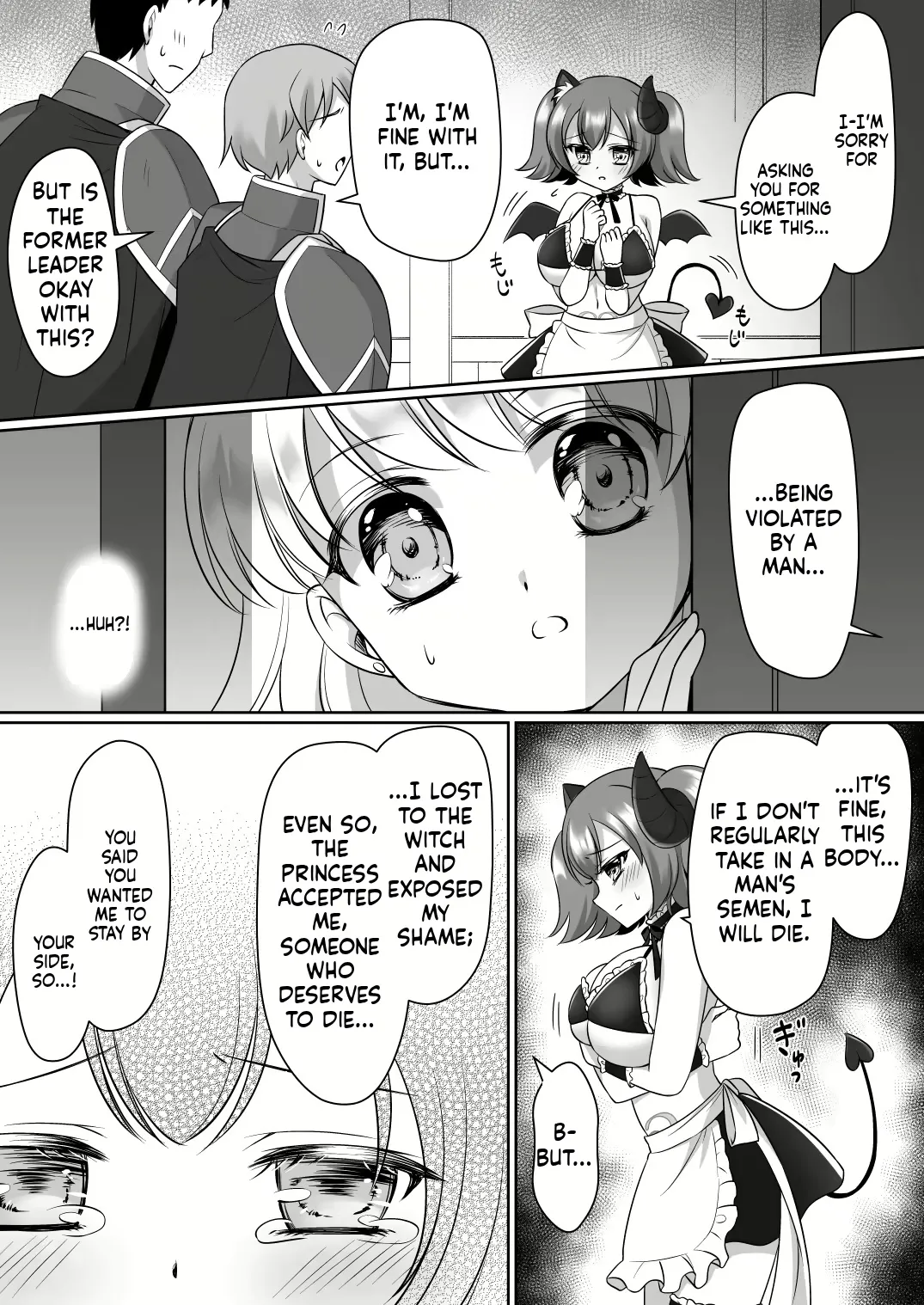 Shinjite Okuridashita Kishi-sama ga Yowayowa Bakunyuu Succubus ni Natte Kaettekuru nante... Chapter 1 - page 20