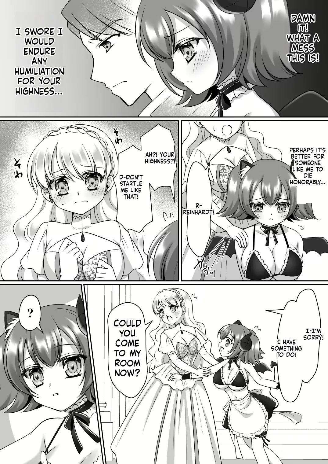 Shinjite Okuridashita Kishi-sama ga Yowayowa Bakunyuu Succubus ni Natte Kaettekuru nante... Chapter 1 - page 27