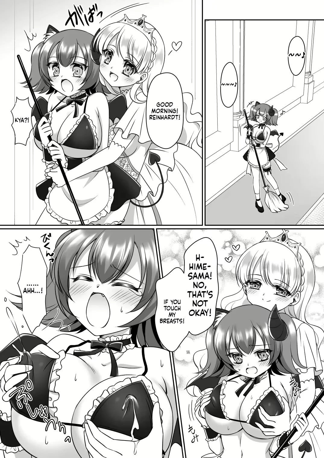 Shinjite Okuridashita Kishi-sama ga Yowayowa Bakunyuu Succubus ni Natte Kaettekuru nante... Chapter 1 - page 38