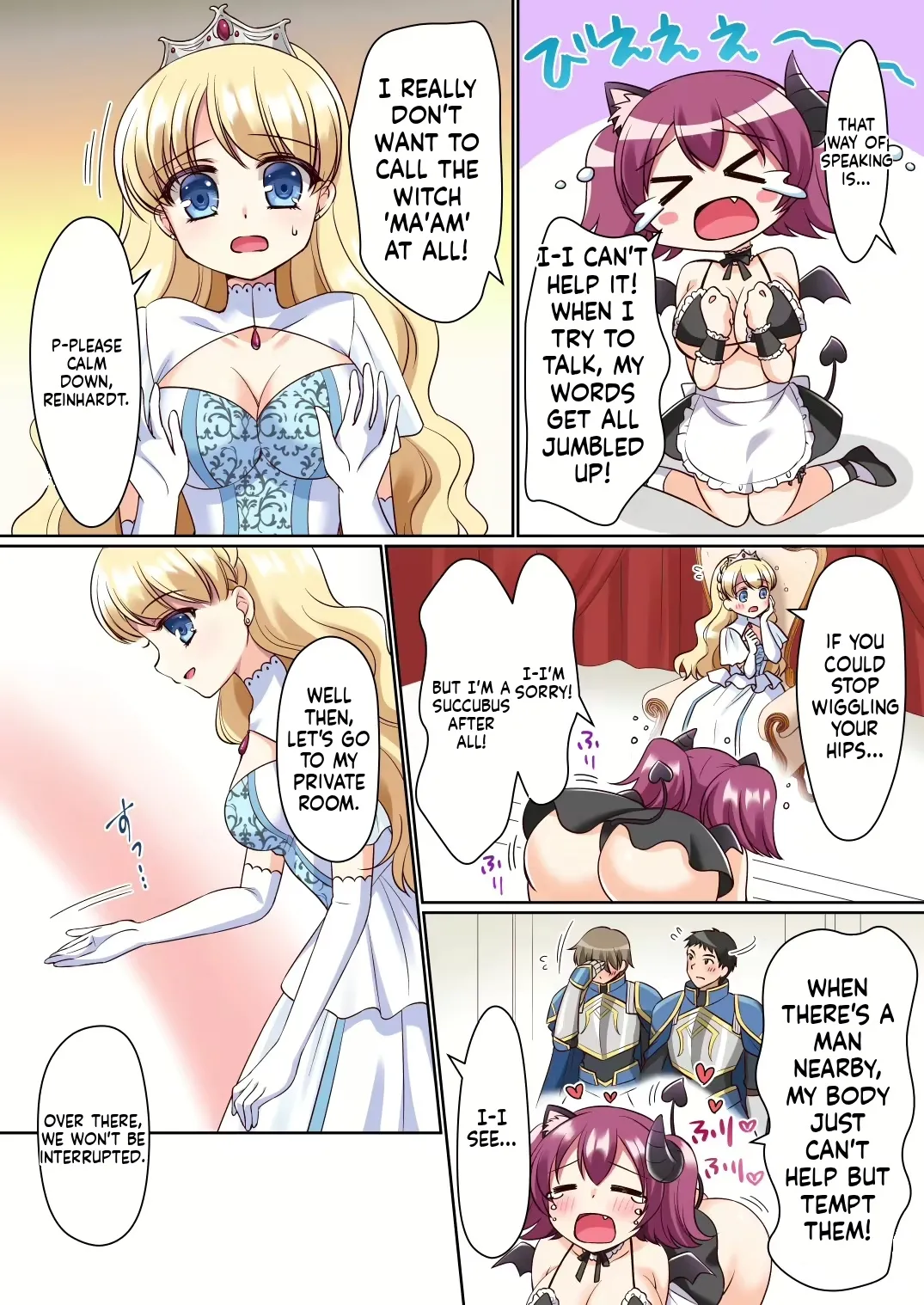 Shinjite Okuridashita Kishi-sama ga Yowayowa Bakunyuu Succubus ni Natte Kaettekuru nante... Chapter 1 - page 7