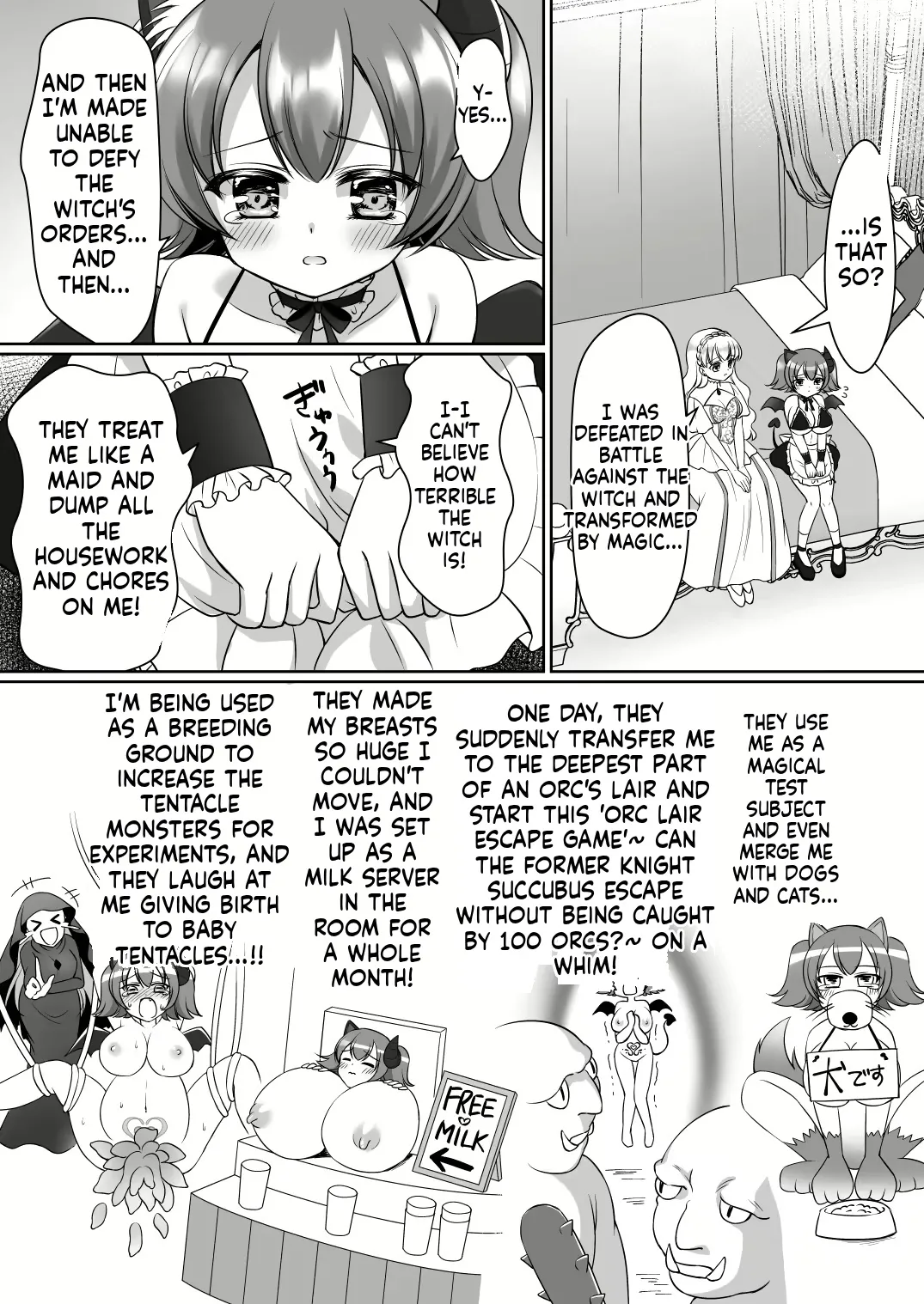 Shinjite Okuridashita Kishi-sama ga Yowayowa Bakunyuu Succubus ni Natte Kaettekuru nante... Chapter 1 - page 8