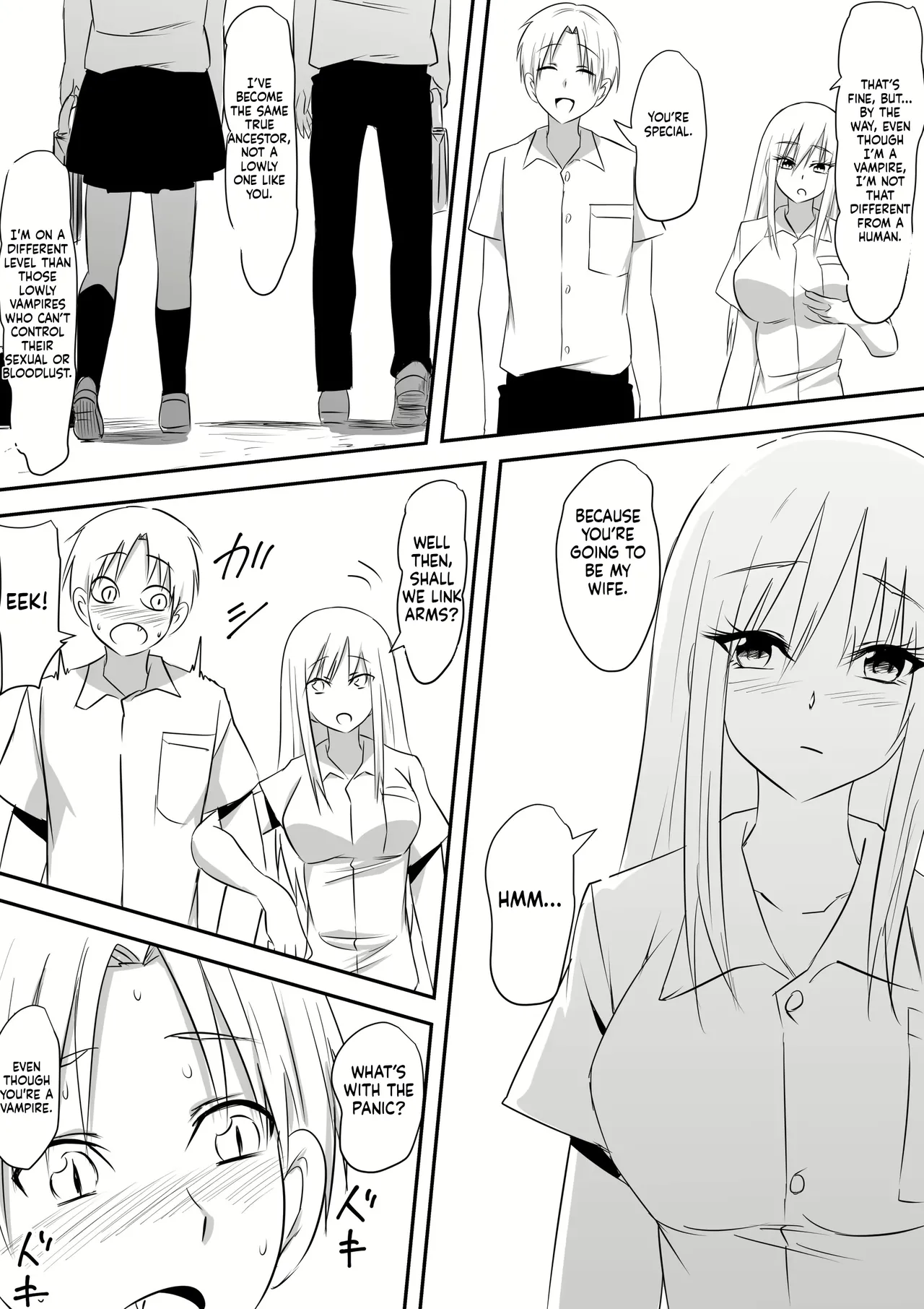 Minna ga Kyuuketsuki-ka Shita Machi de Ai wo Sakenda Shounen Chapter 1 - page 107