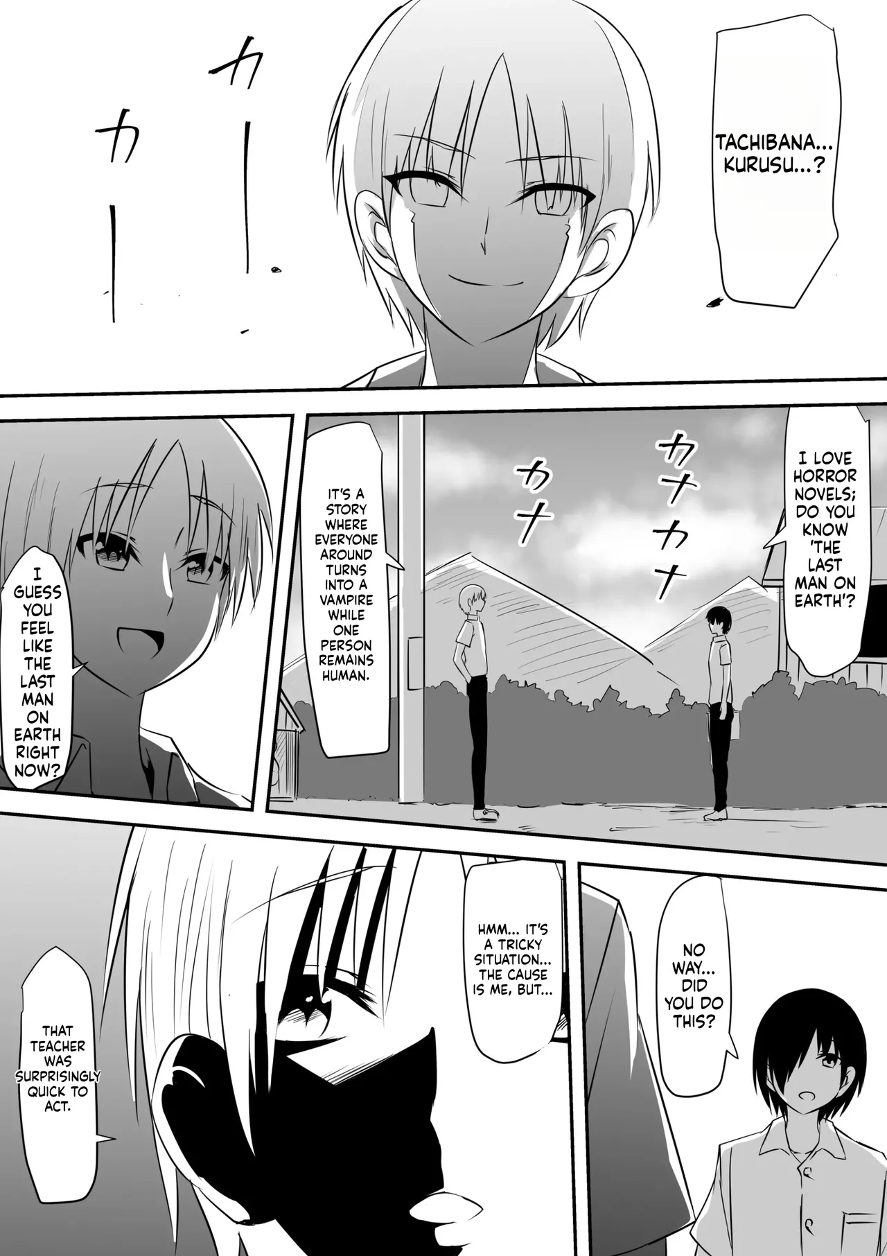 Minna ga Kyuuketsuki-ka Shita Machi de Ai wo Sakenda Shounen Chapter 1 - page 71