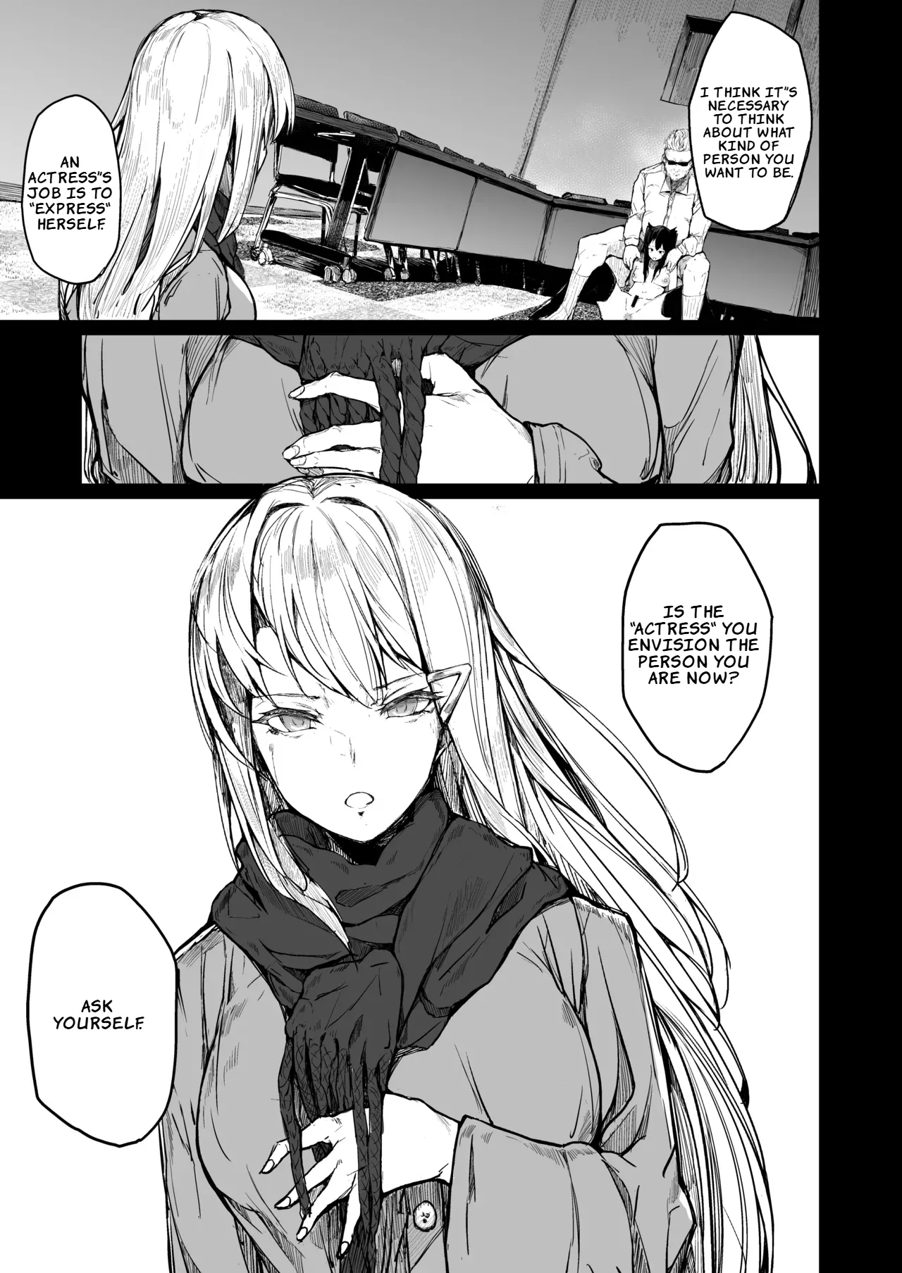 Kairaku Ochi shita Joyuu no Matsuro Zenpen Chapter 1 - page 100