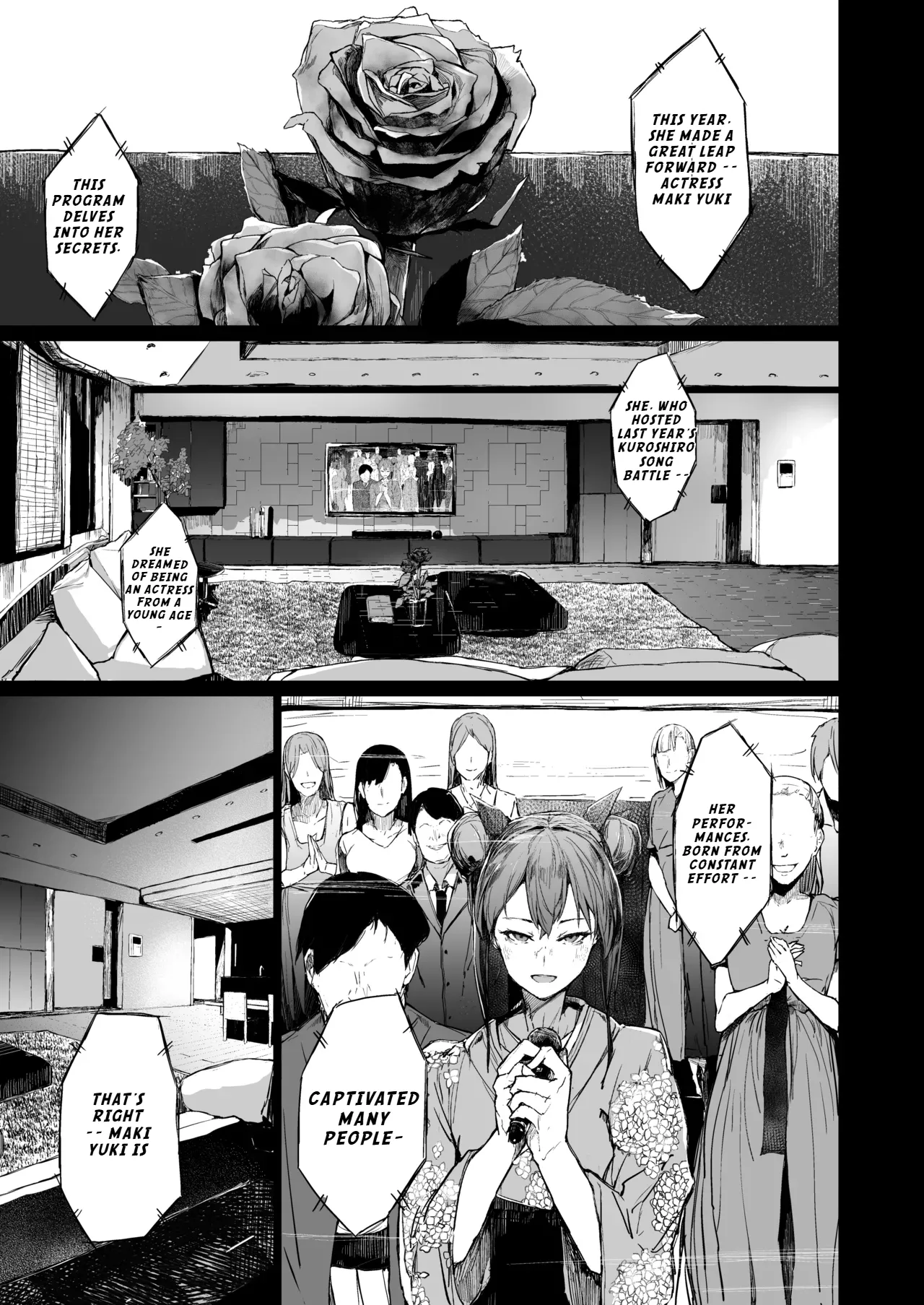 Kairaku Ochi shita Joyuu no Matsuro Zenpen Chapter 1 - page 64