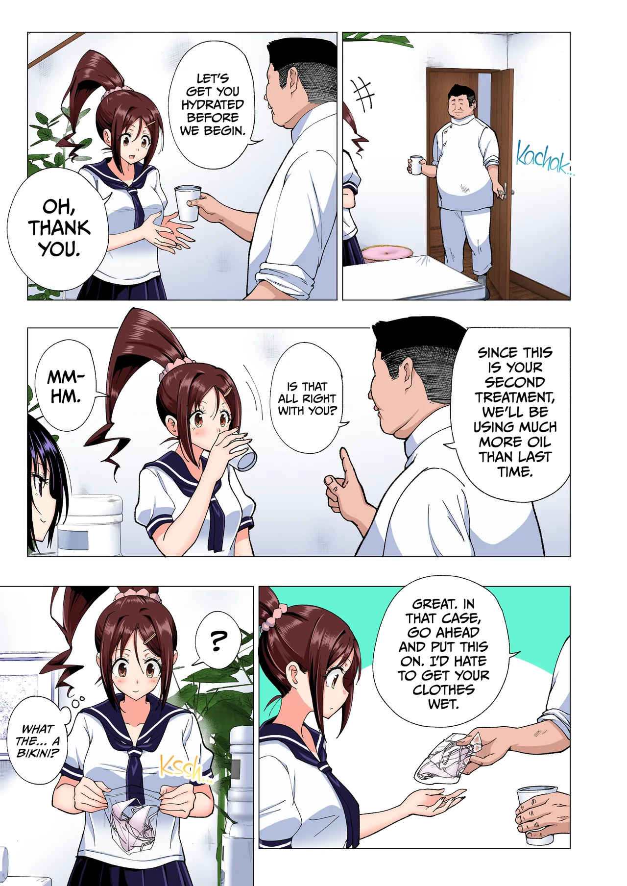 This Volleyball Girl got Spiked with a Sensual Massage - Full Color Compilation Chapter 1 - page 126