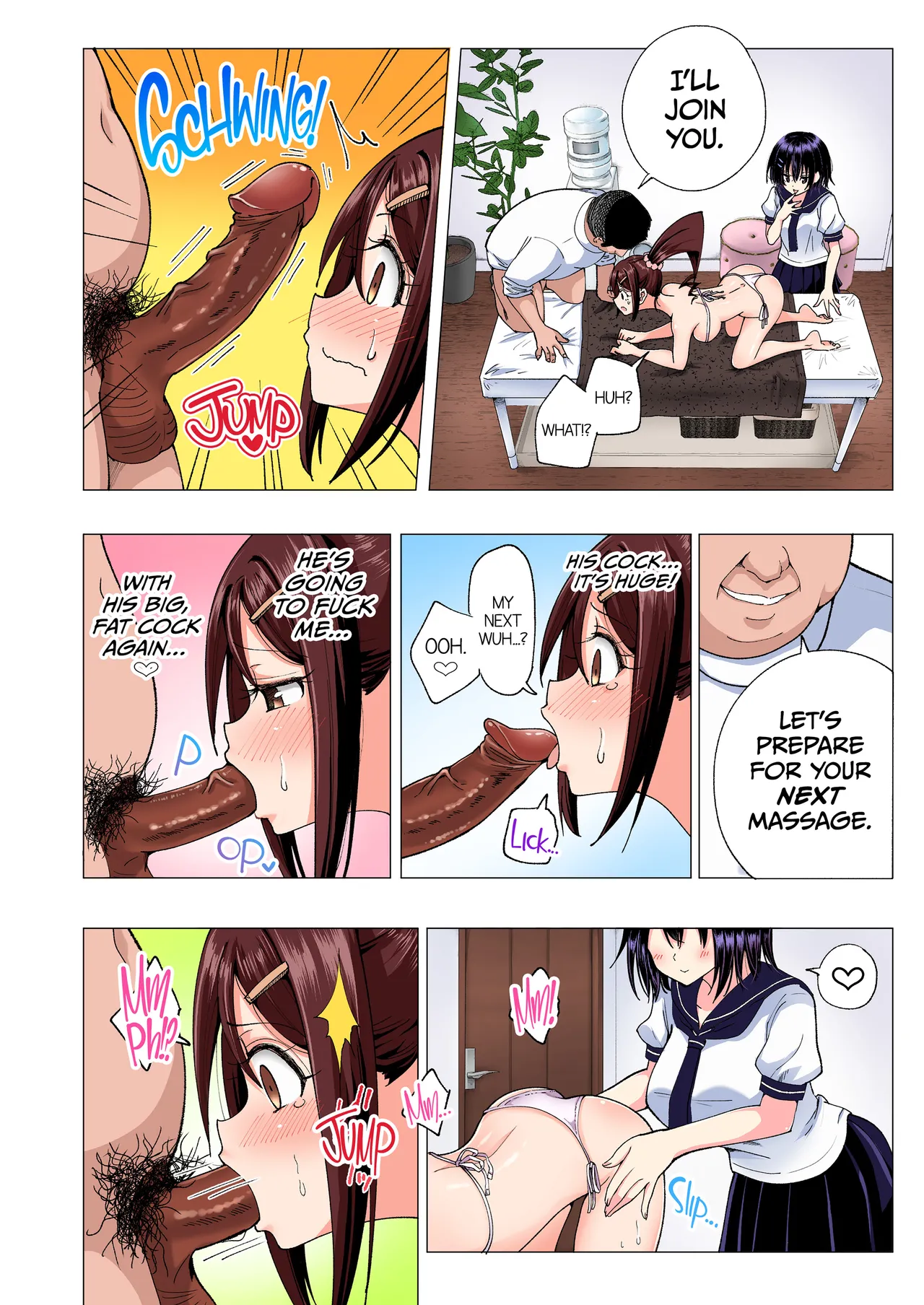 This Volleyball Girl got Spiked with a Sensual Massage - Full Color Compilation Chapter 1 - page 137
