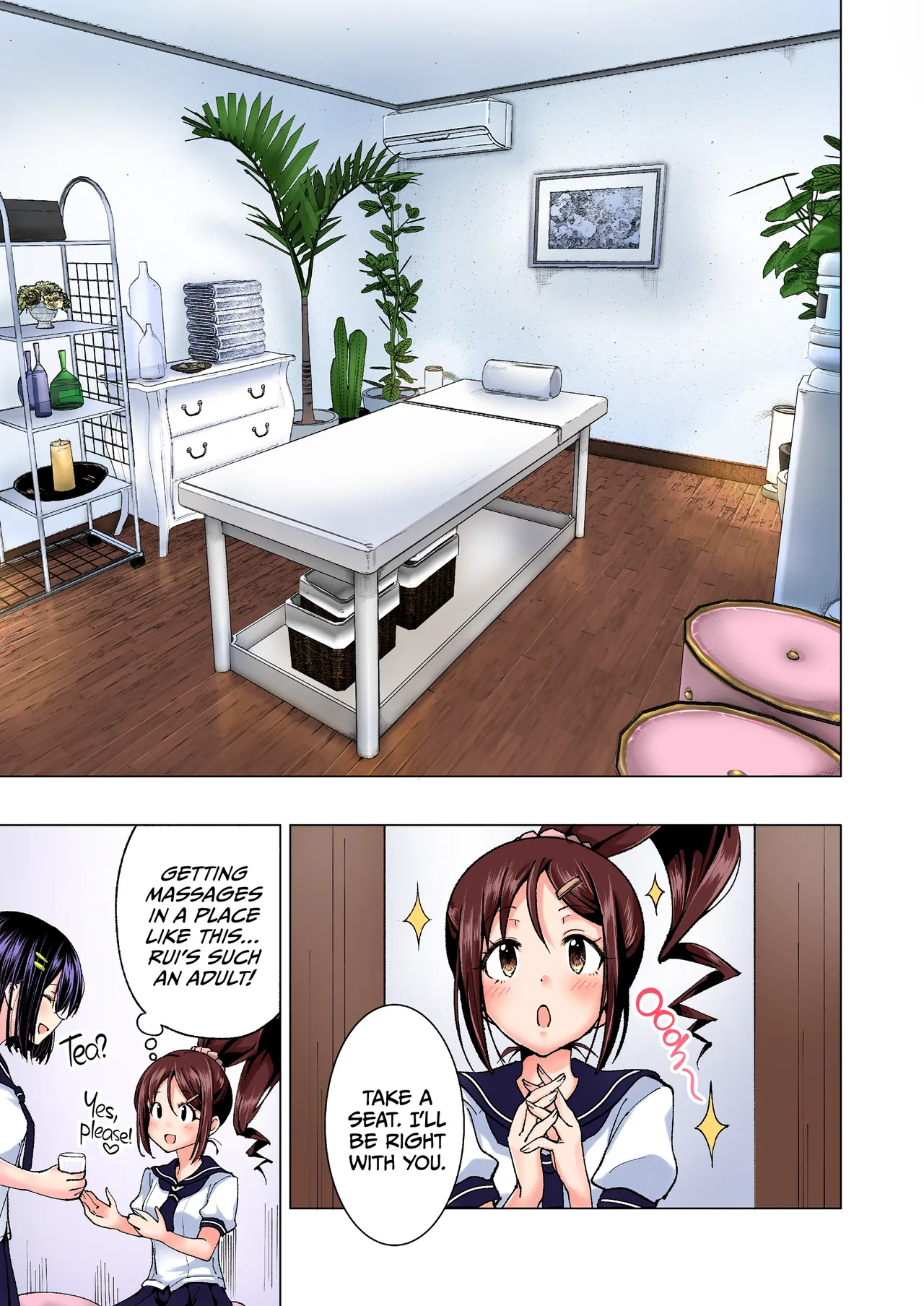 This Volleyball Girl got Spiked with a Sensual Massage - Full Color Compilation Chapter 1 - page 14