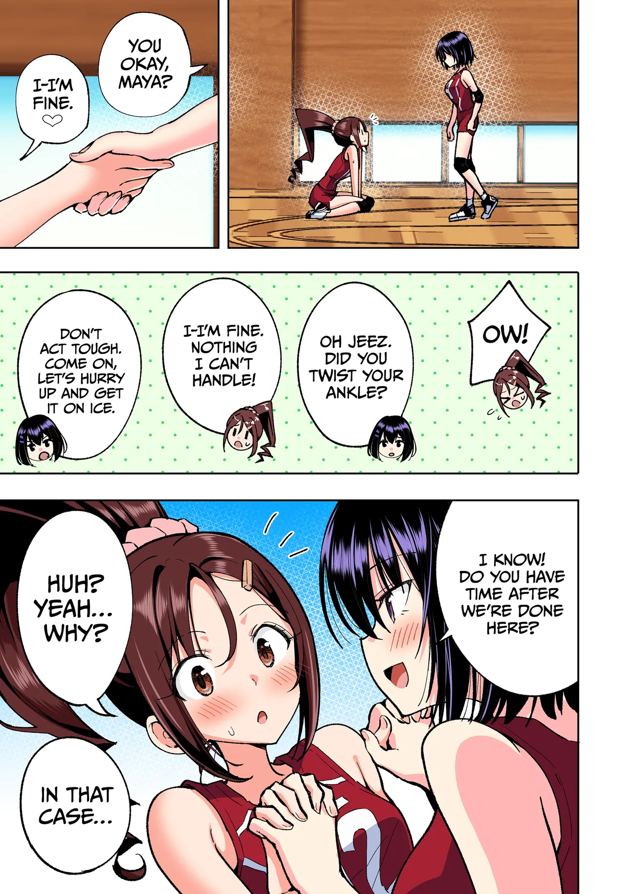 This Volleyball Girl got Spiked with a Sensual Massage - Full Color Compilation Chapter 1 - page 254