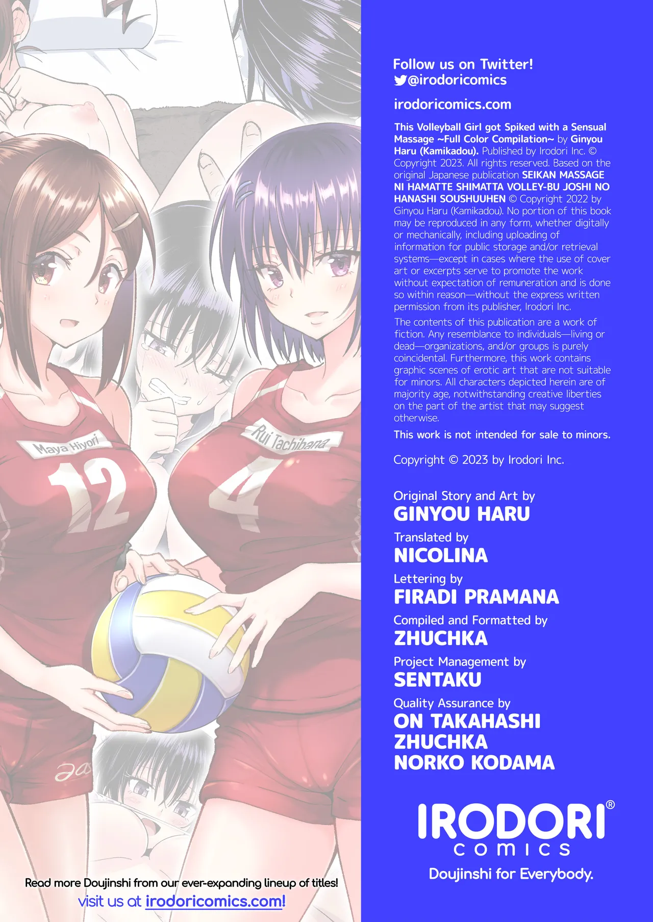 This Volleyball Girl got Spiked with a Sensual Massage - Full Color Compilation Chapter 1 - page 258