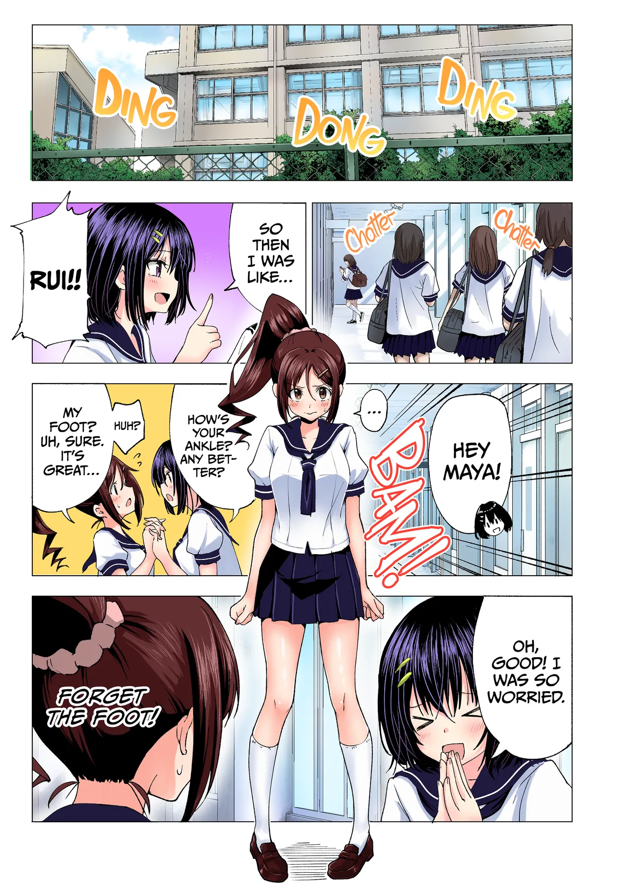 This Volleyball Girl got Spiked with a Sensual Massage - Full Color Compilation Chapter 1 - page 56