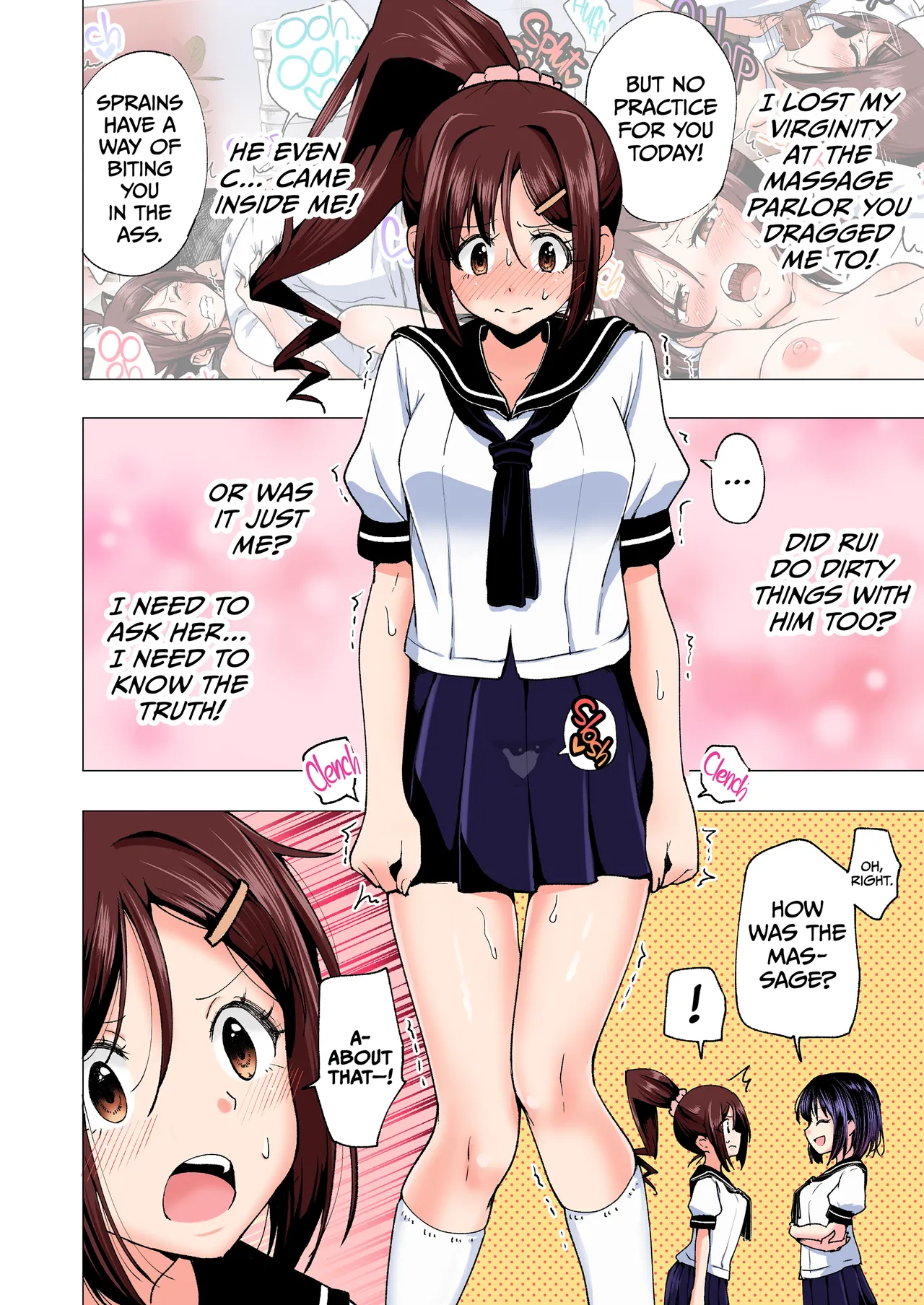 This Volleyball Girl got Spiked with a Sensual Massage - Full Color Compilation Chapter 1 - page 57