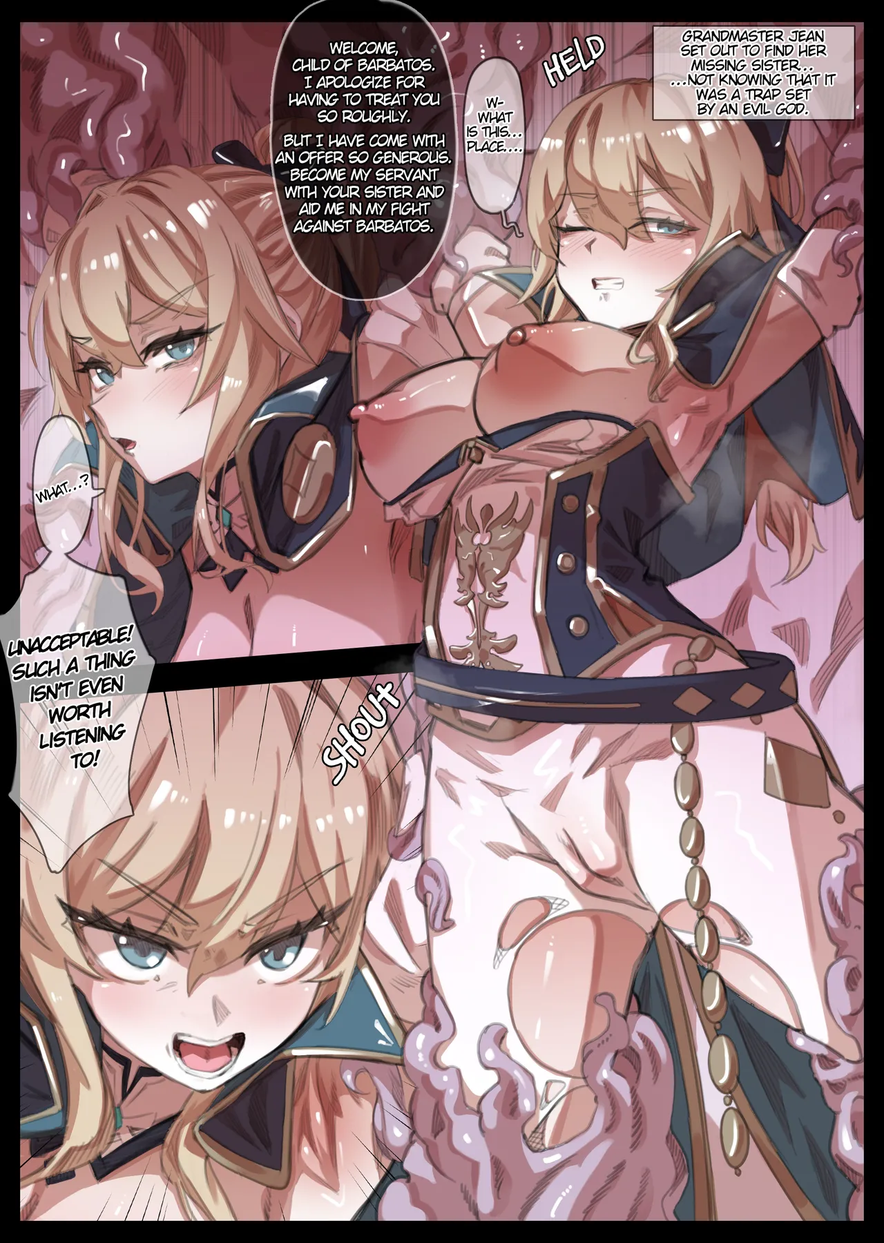 The Fallen Female Knight Jean Chapter 1 - page 1