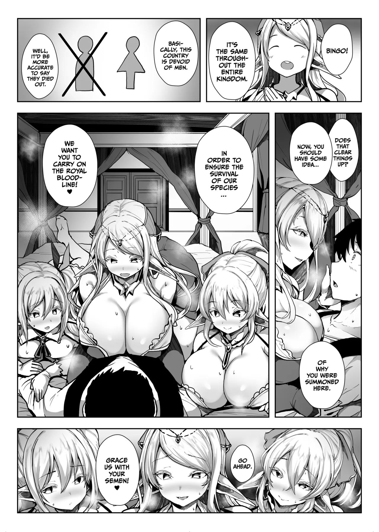Elf Harem Chapter 1 - page 9