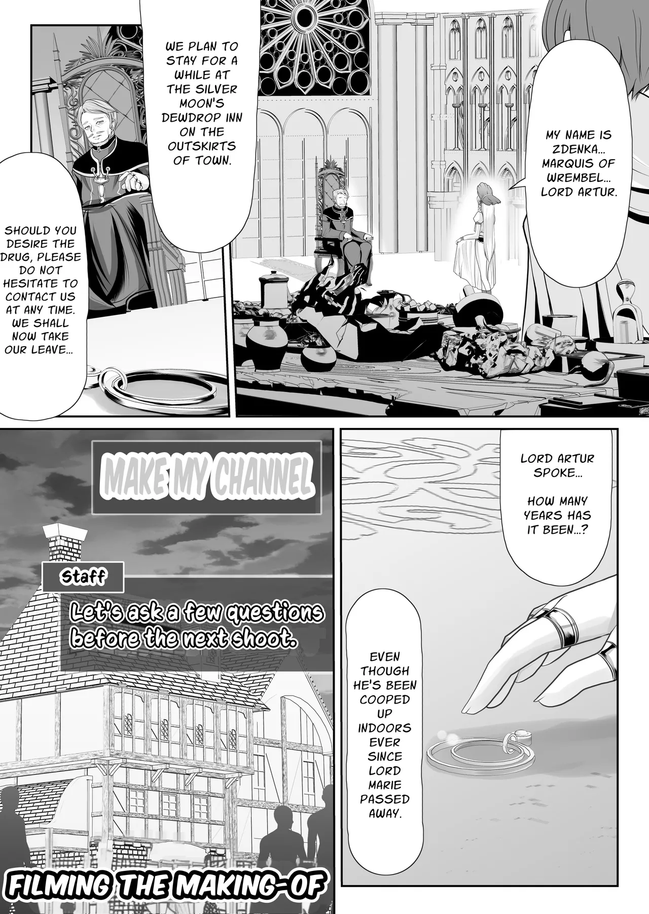 Tsurupeta Roshutsu Idol Yaguruma Chie Shojo Soshitsu Drama Satsuei ~ Zenbu, Miraremashita... Chapter 1 - page 11