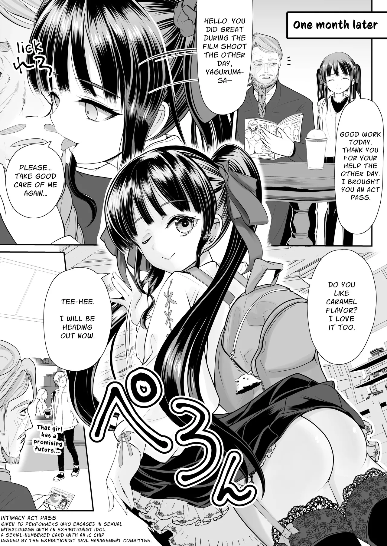 Tsurupeta Roshutsu Idol Yaguruma Chie Shojo Soshitsu Drama Satsuei ~ Zenbu, Miraremashita... Chapter 1 - page 60