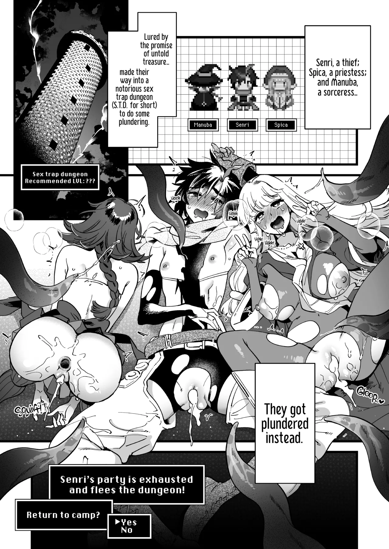 Adventurers by Day, Secretly Training by Night Chapter 1 - page 4