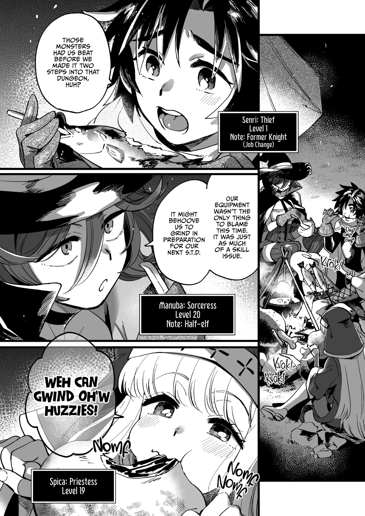 Adventurers by Day, Secretly Training by Night Chapter 1 - page 5