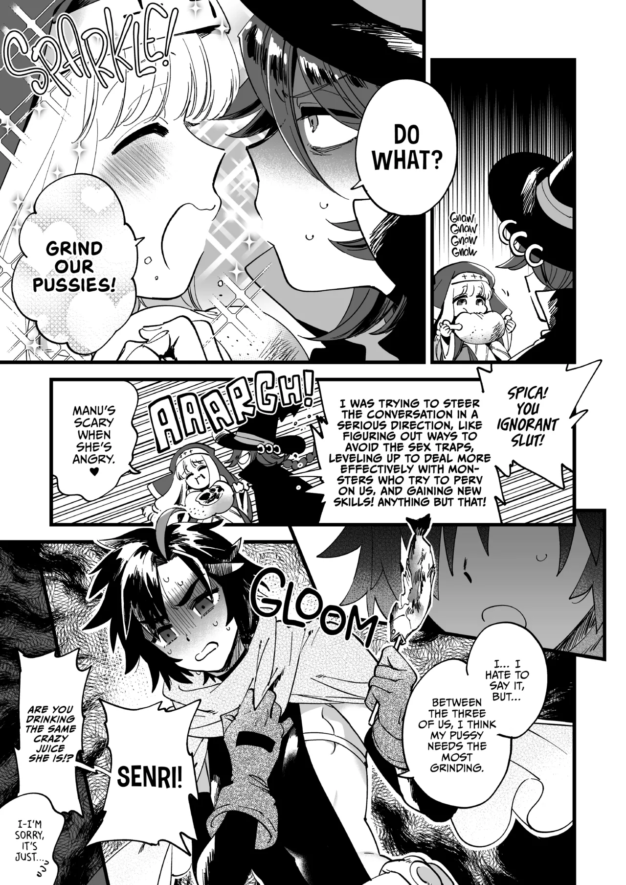 Adventurers by Day, Secretly Training by Night Chapter 1 - page 6