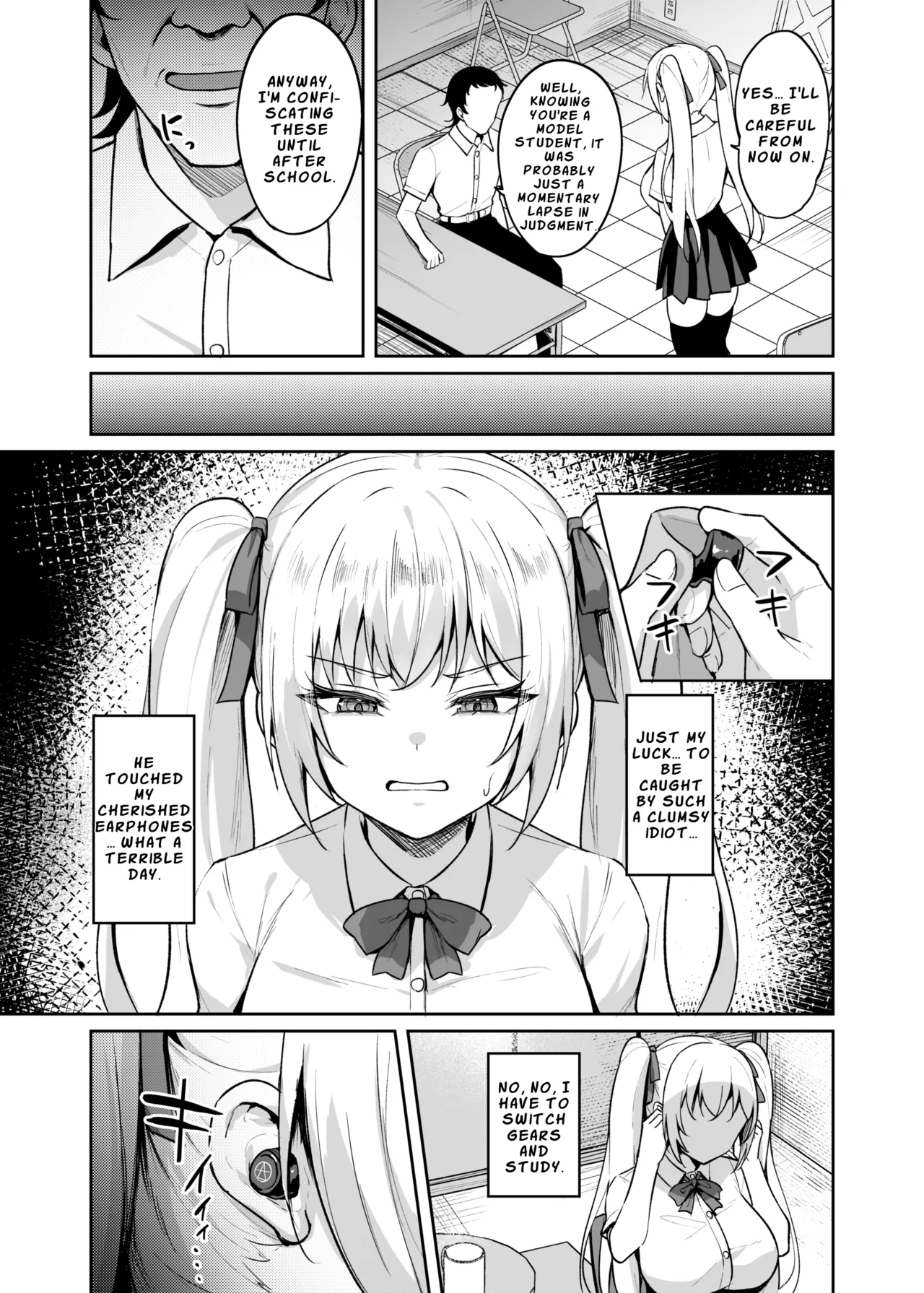 Saimin Earphone -Namaiki Onna o Joushiki Kaihen- Chapter 1 - page 12