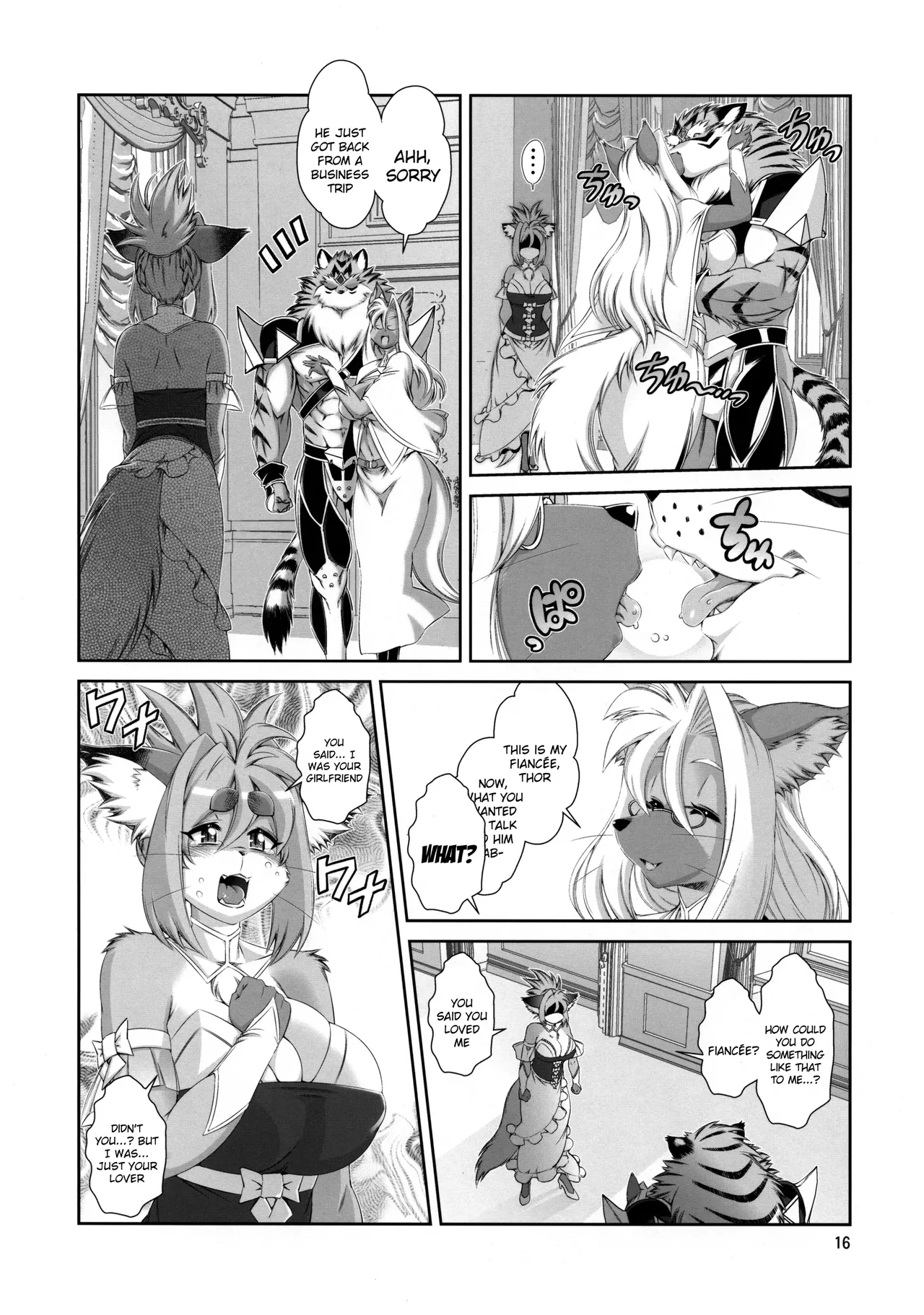 Mahou no Juujin Foxy Rena 16 Chapter 1 - page 17
