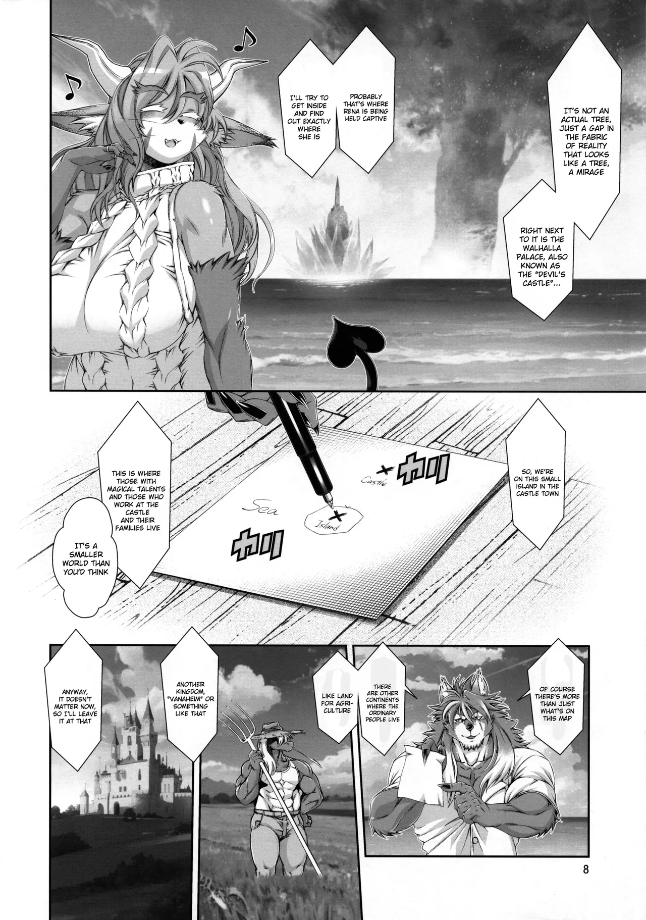 Mahou no Juujin Foxy Rena 18 Chapter 1 - page 9