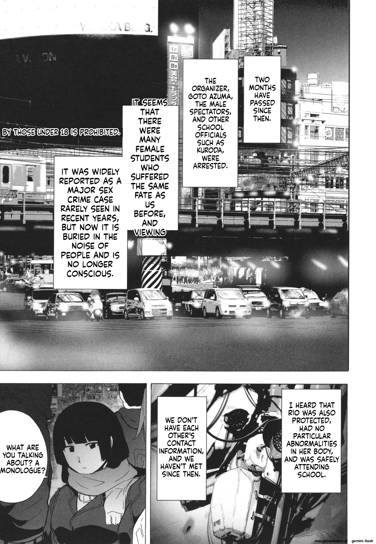 GAME OF BITCHES the escape MTL Chapter 2 - page 50