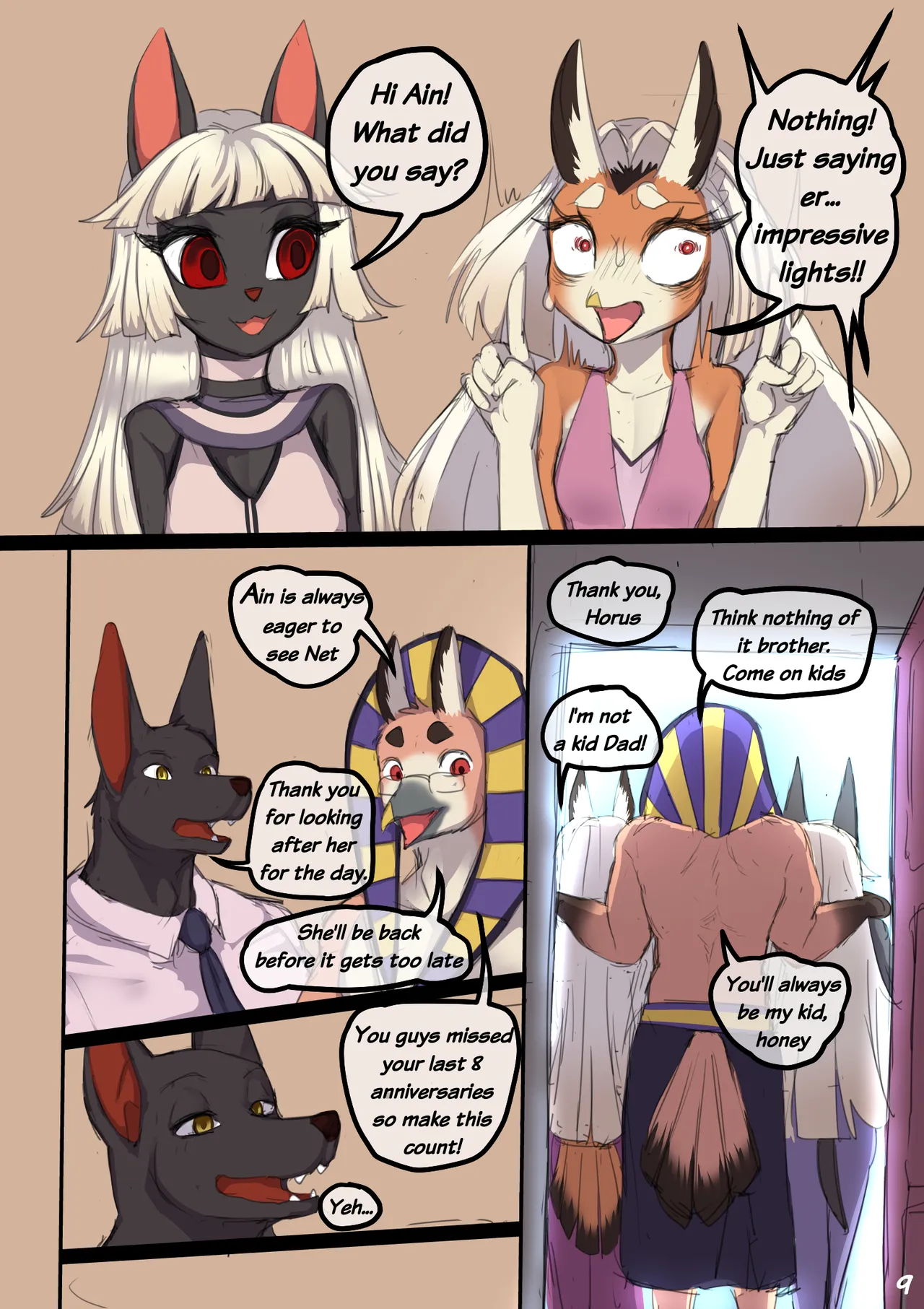 Anubis Dad Chapter 1 - page 10