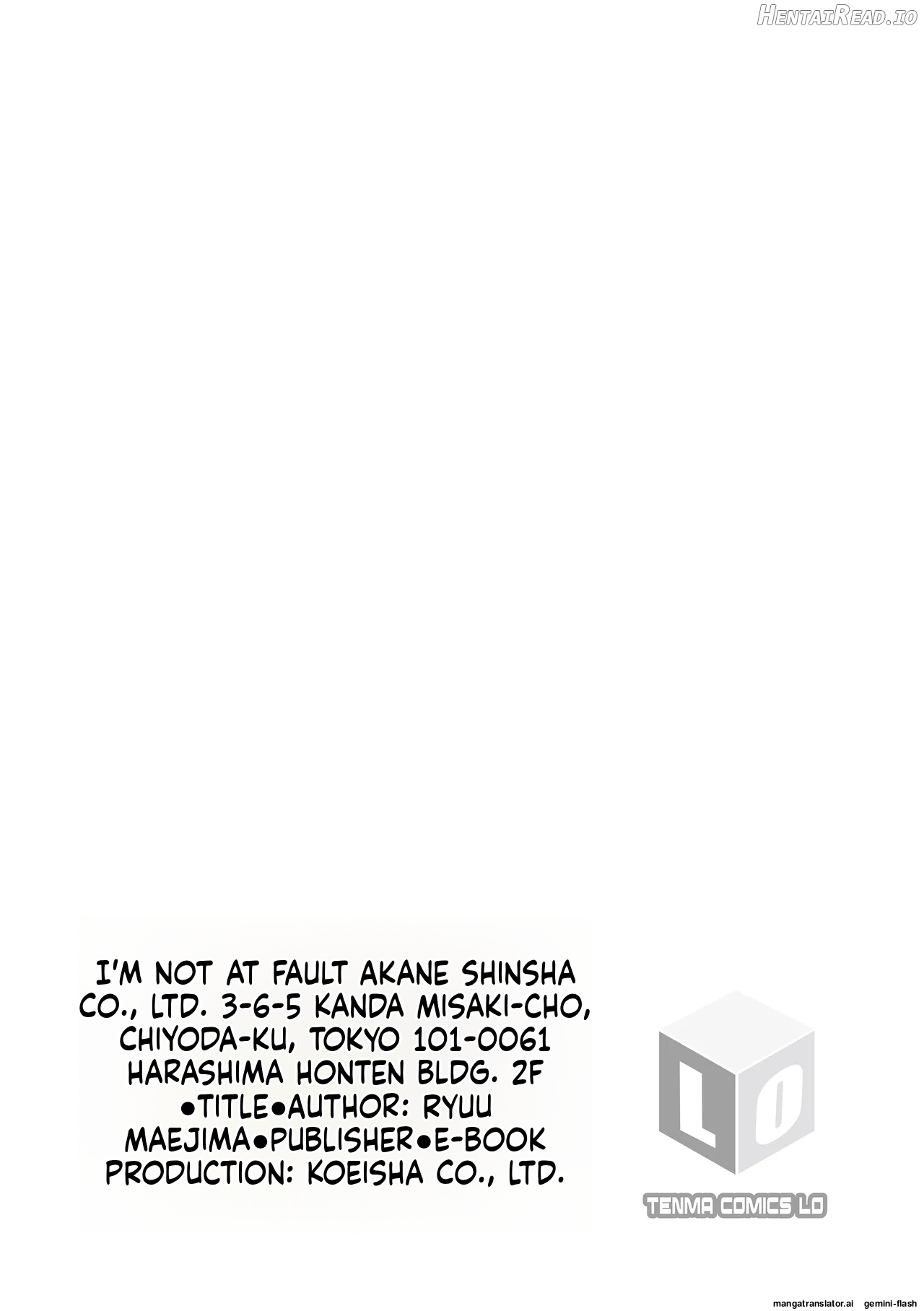Watashi wa Nannimo Warukunai - Not My Fault, It's Yours. MTL Chapter 1 - page 199