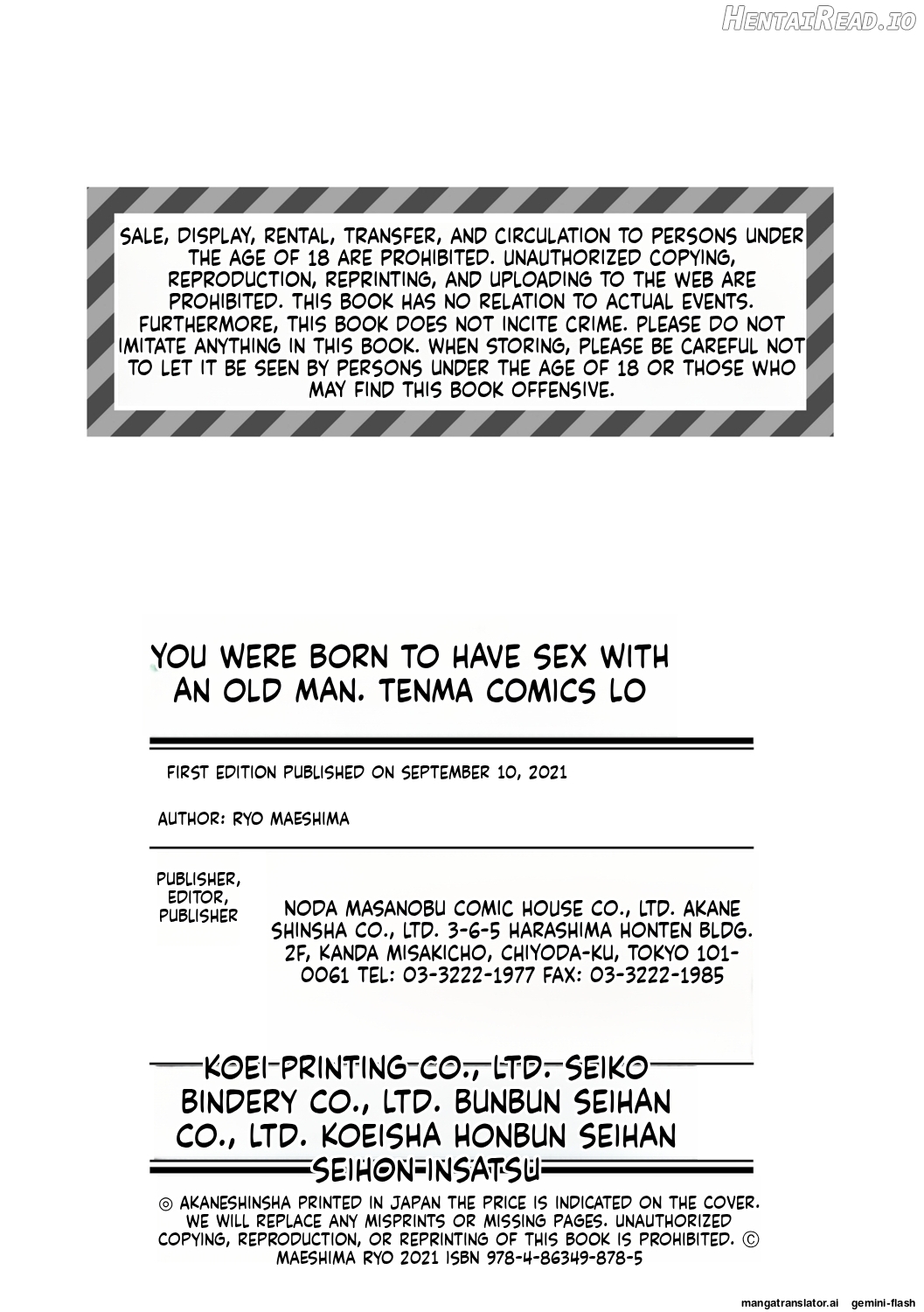 Kimi wa Oji-san to Sex suru Tame ni Umarete kitan da yo MTL Chapter 1 - page 202