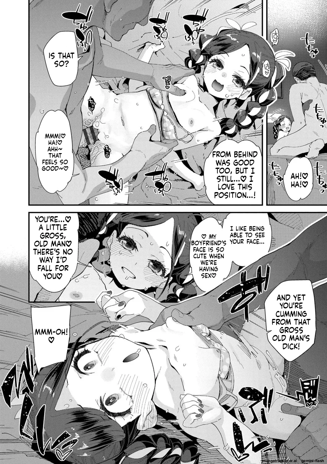 Kimi wa Oji-san to Sex suru Tame ni Umarete kitan da yo MTL Chapter 1 - page 78