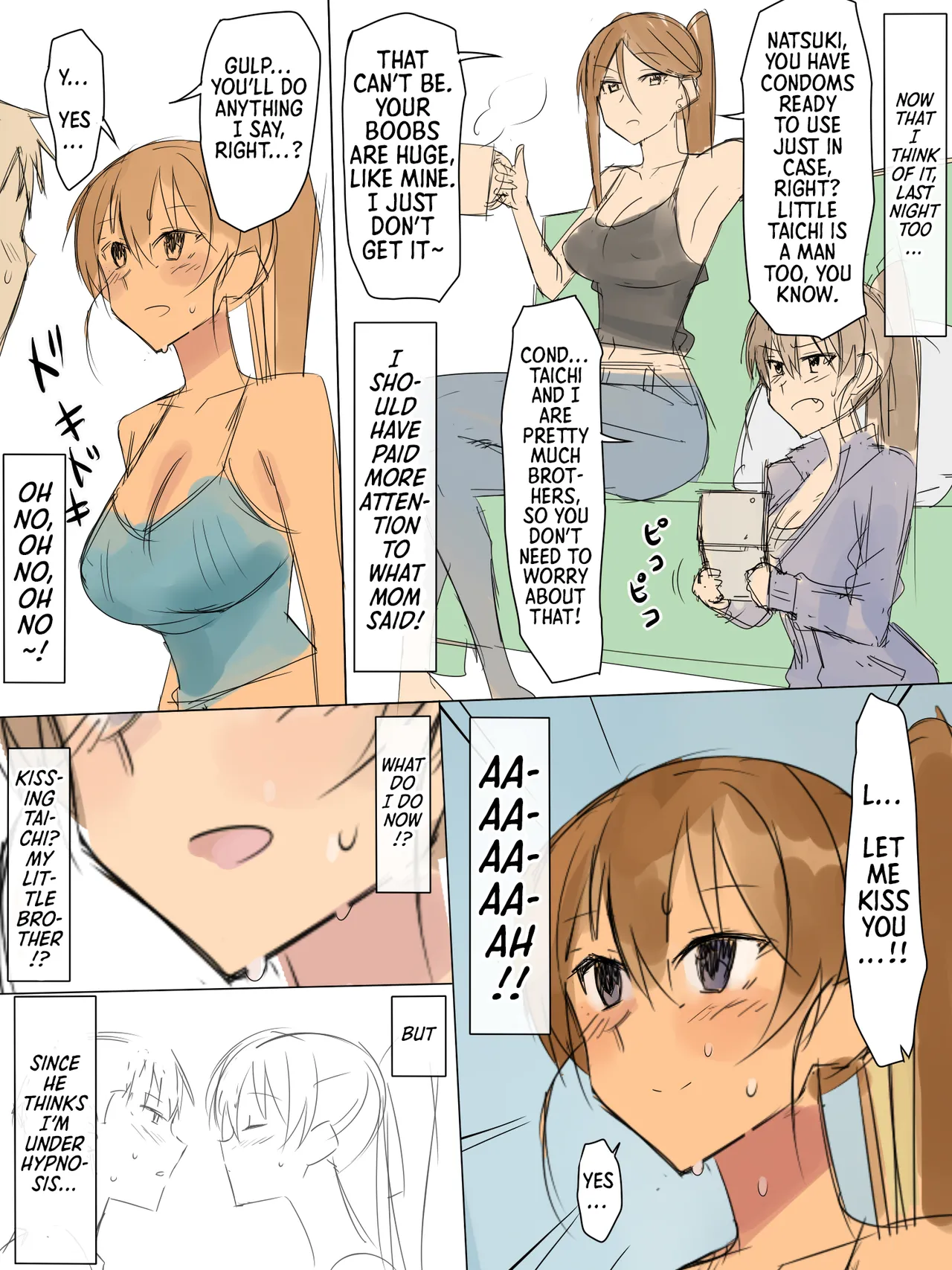 A Story About Using Hypnosis to Make the Childhood Friend Who Was Like an Older Brother to Me into My Lover Chapter 1 - page 7