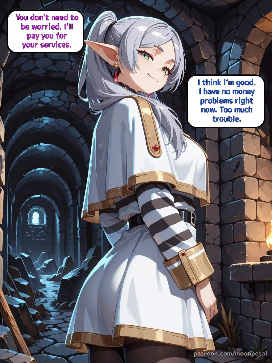 Wanna make a bet? ch. 12 - Frieren Chapter 1 - page 6