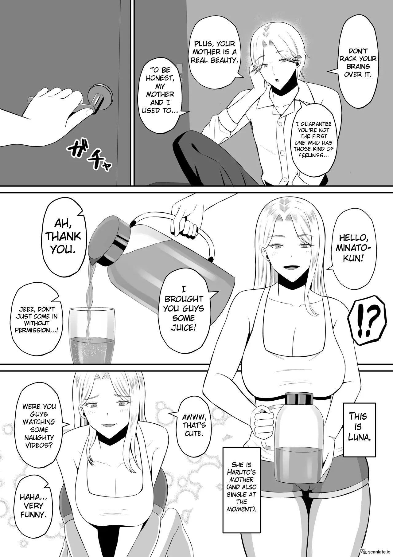 Kindan no Boshi Swapping ~Hahaoya Koukan de Hontou no Seiheki ni Mezameta Haha to Ore 1 Chapter 1 - page 9