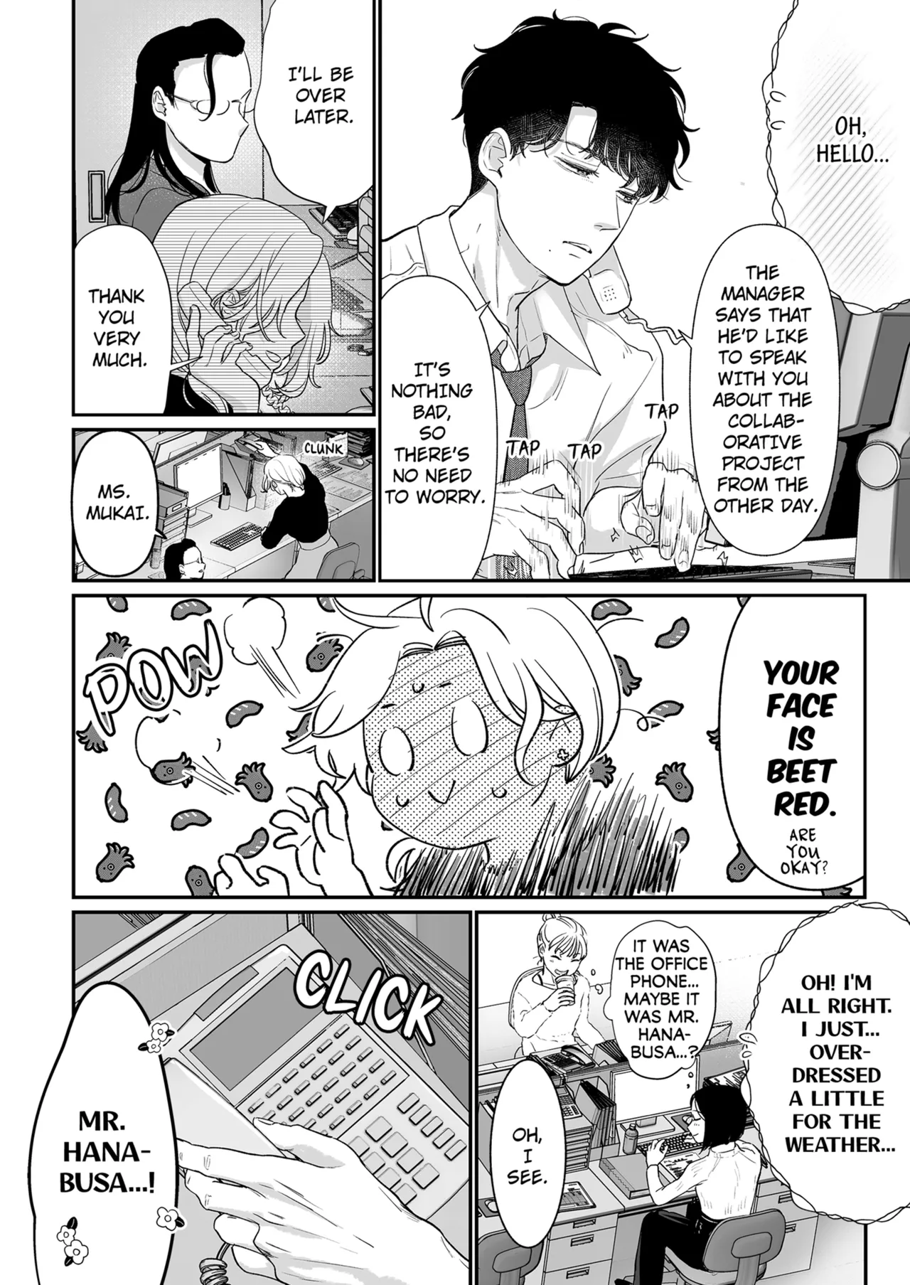 Im in Love with Mr. Hanabusas Mouth Chapter 3-6 - page 39