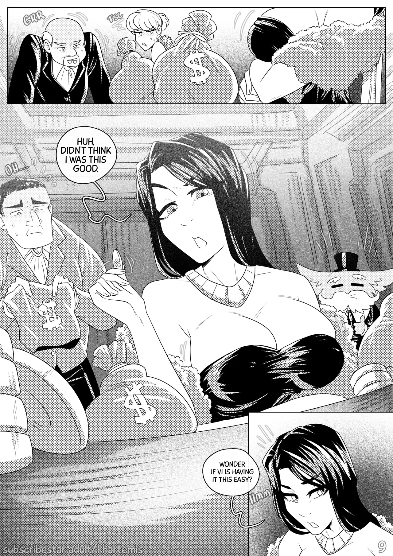 Vi & Jinx, Loony Larceny Chapter 1 - page 11