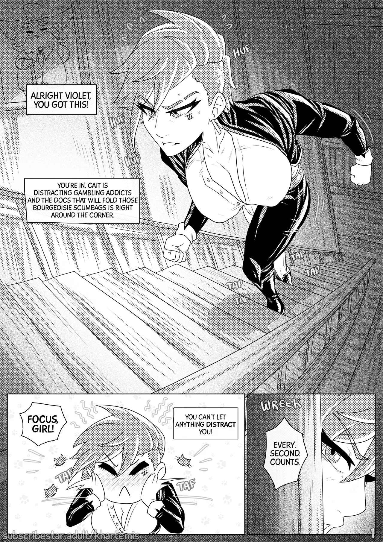 Vi & Jinx, Loony Larceny Chapter 1 - page 3