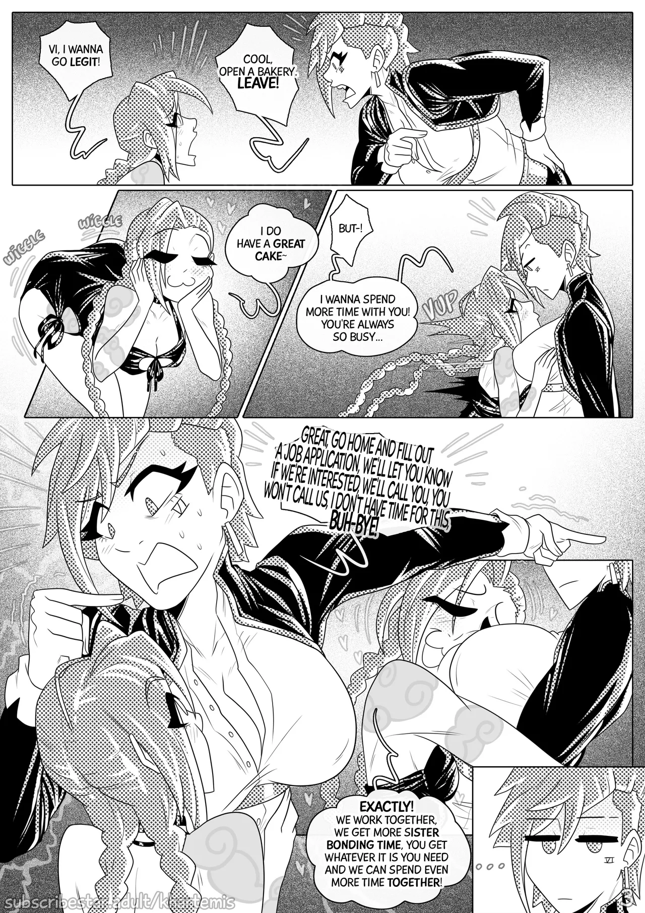 Vi & Jinx, Loony Larceny Chapter 1 - page 5