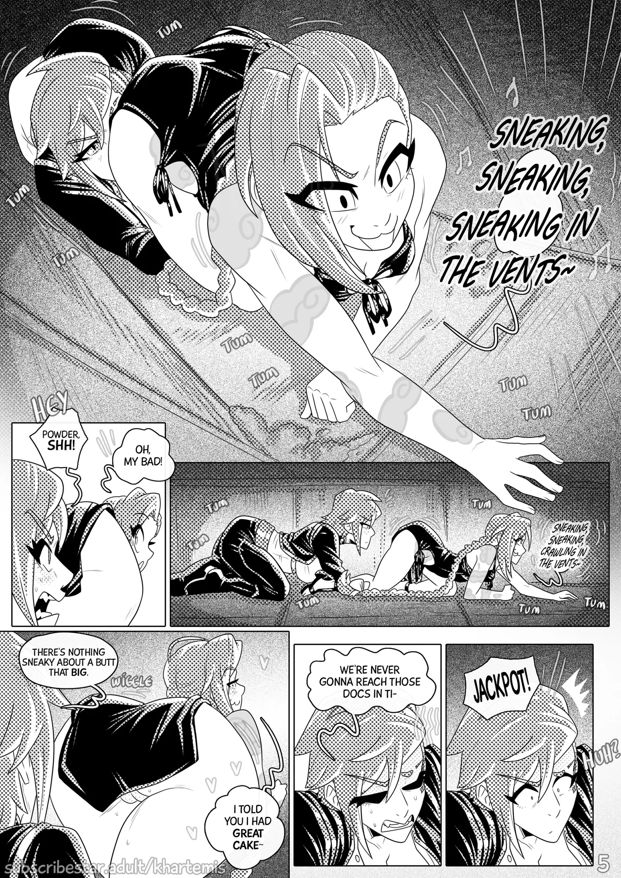 Vi & Jinx, Loony Larceny Chapter 1 - page 7