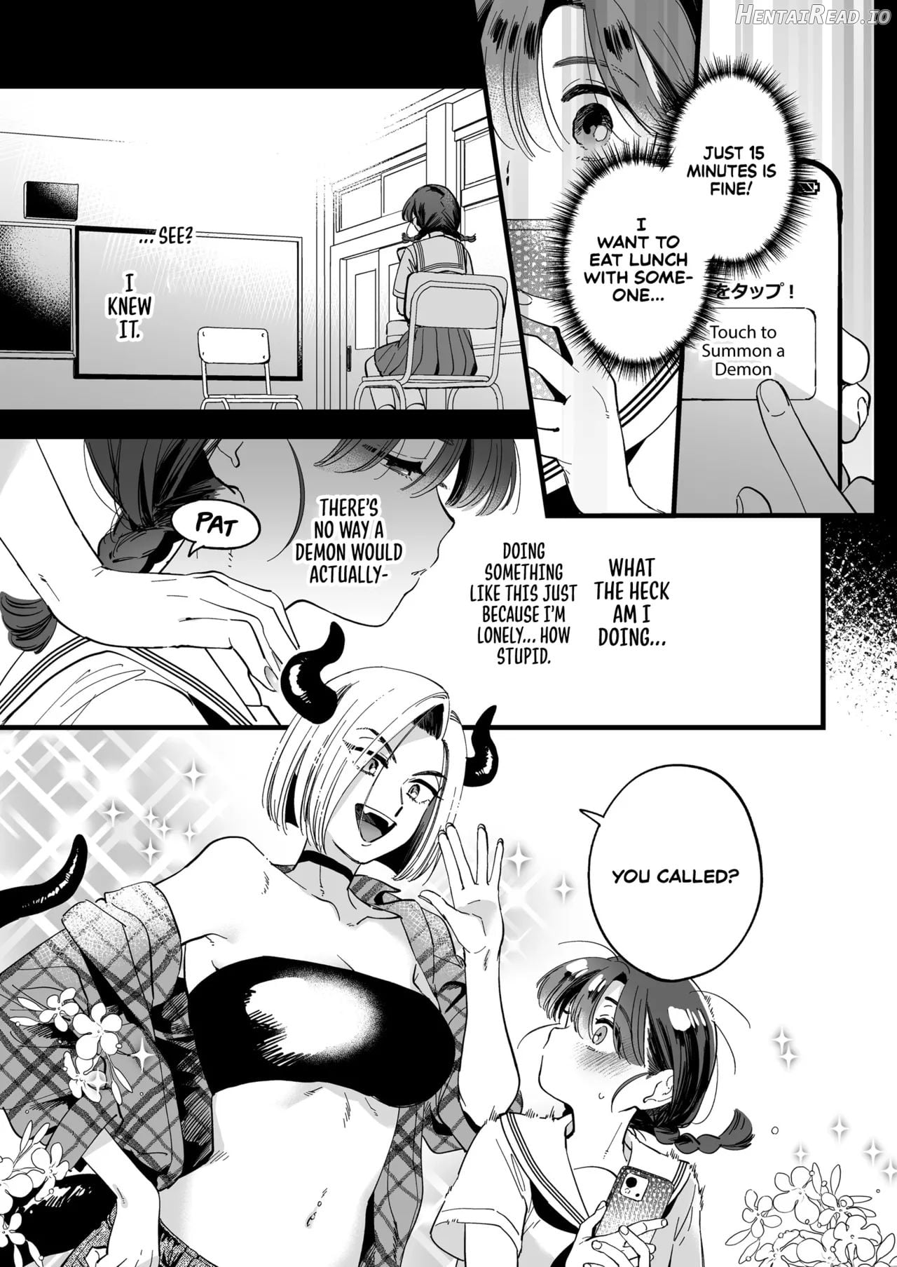 Lunchtime with a Futanari Demon. - Uncensored Chapter 1 - page 5