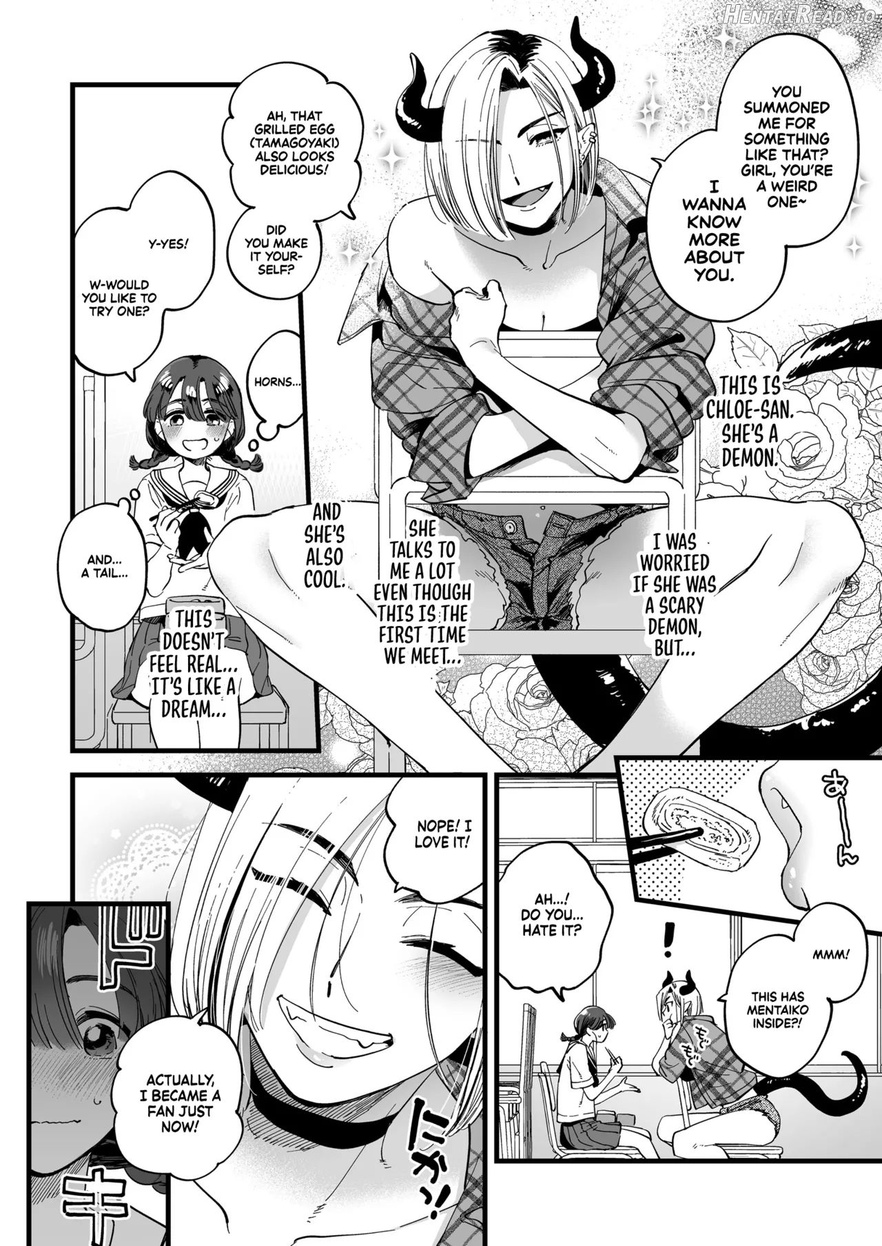 Lunchtime with a Futanari Demon. - Uncensored Chapter 1 - page 6