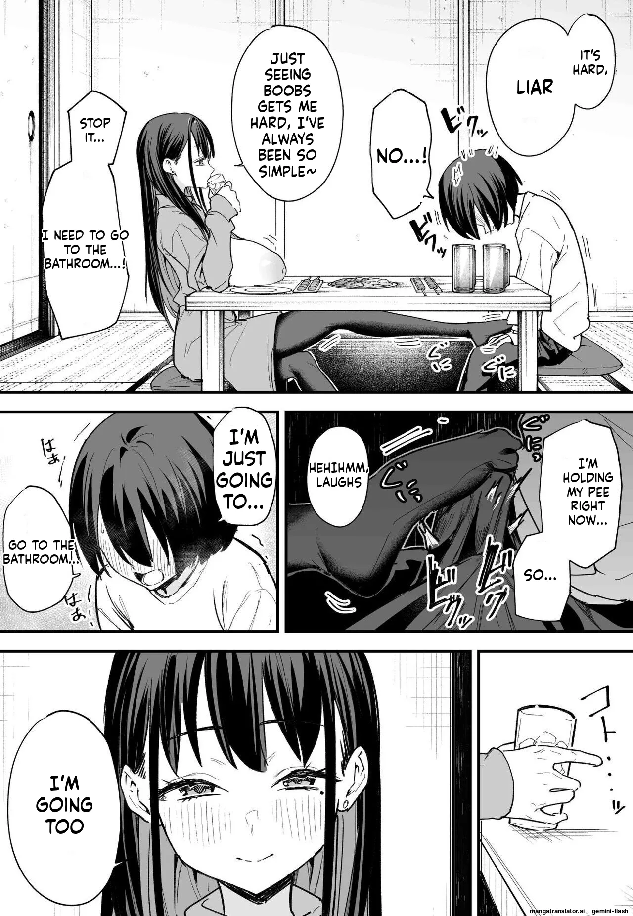 Kyonyuu no Tomodachi to Tsukiau made no Hanashi Kouhen Chapter 1 - page 11