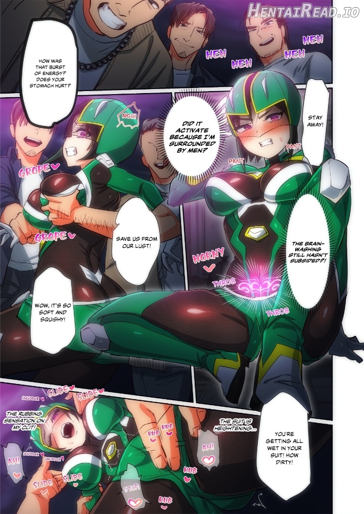 Pitiful Ranger Pink: I’m Such a Disgrace, but It Feels So Good! (Uncensored) Chapter 15 - page 3