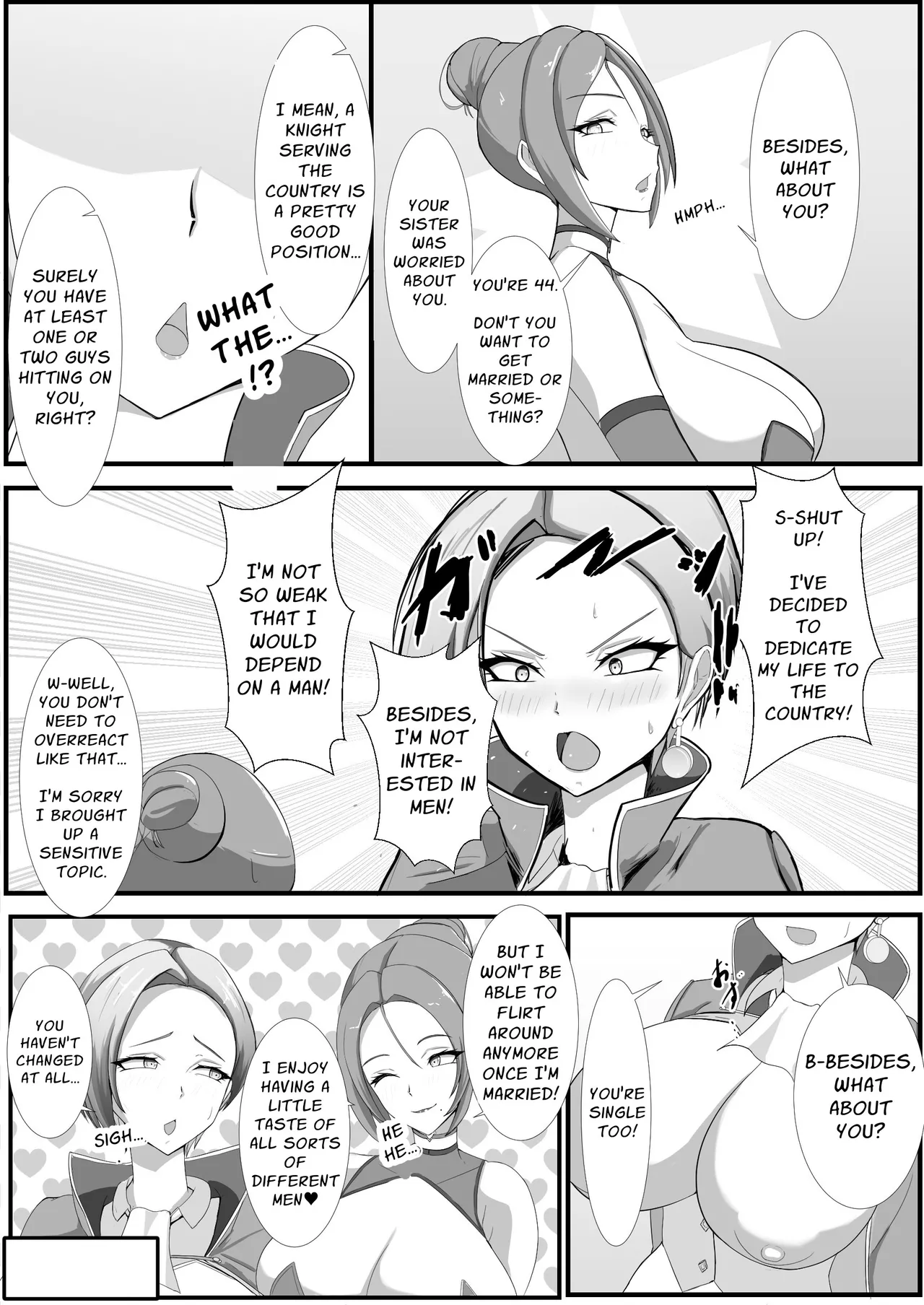 First Love Tale of an Arrogant, Stubborn, 44 Year Old Knightess Chapter 1 - page 6