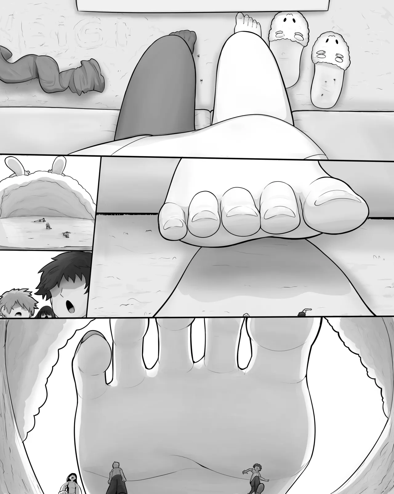 Mommy can also be an evil giantess Chapter 1 - page 10